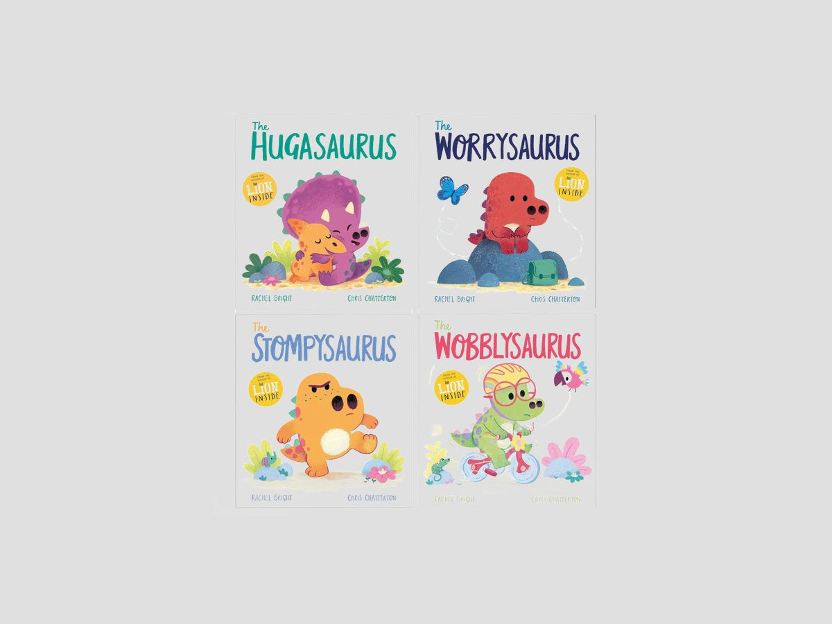 DinoFeelings Series 4 Books Collection