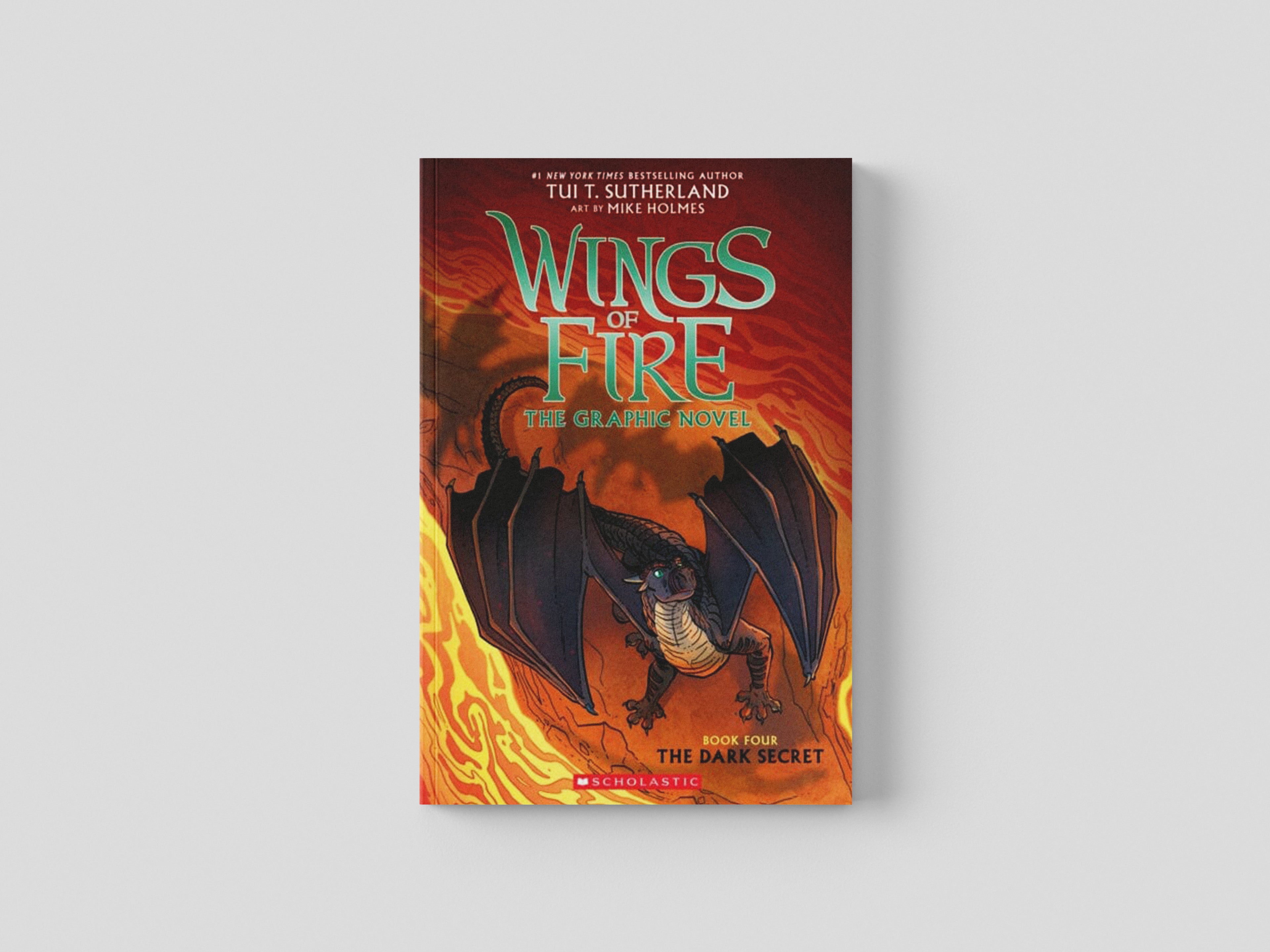 The Dark Secret (Wings of Fire Graphic Novel #4) Paperback / softback