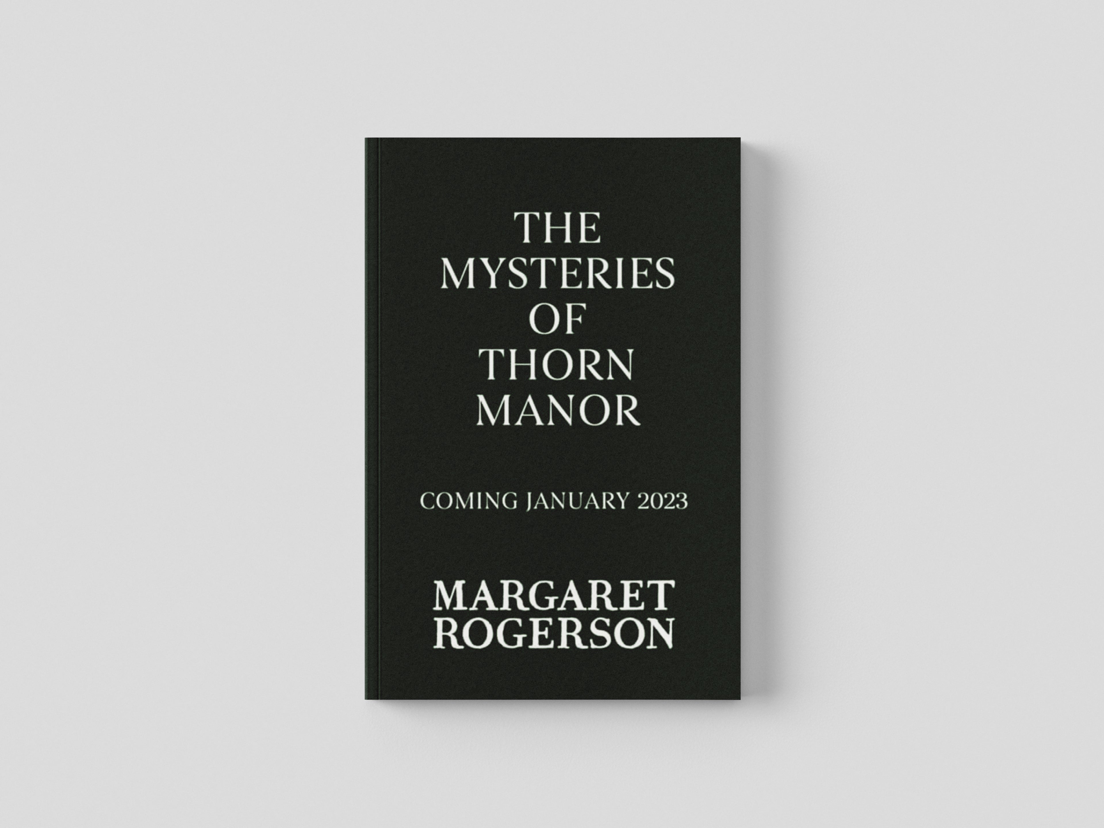 Mysteries of Thorn Manor Hardback