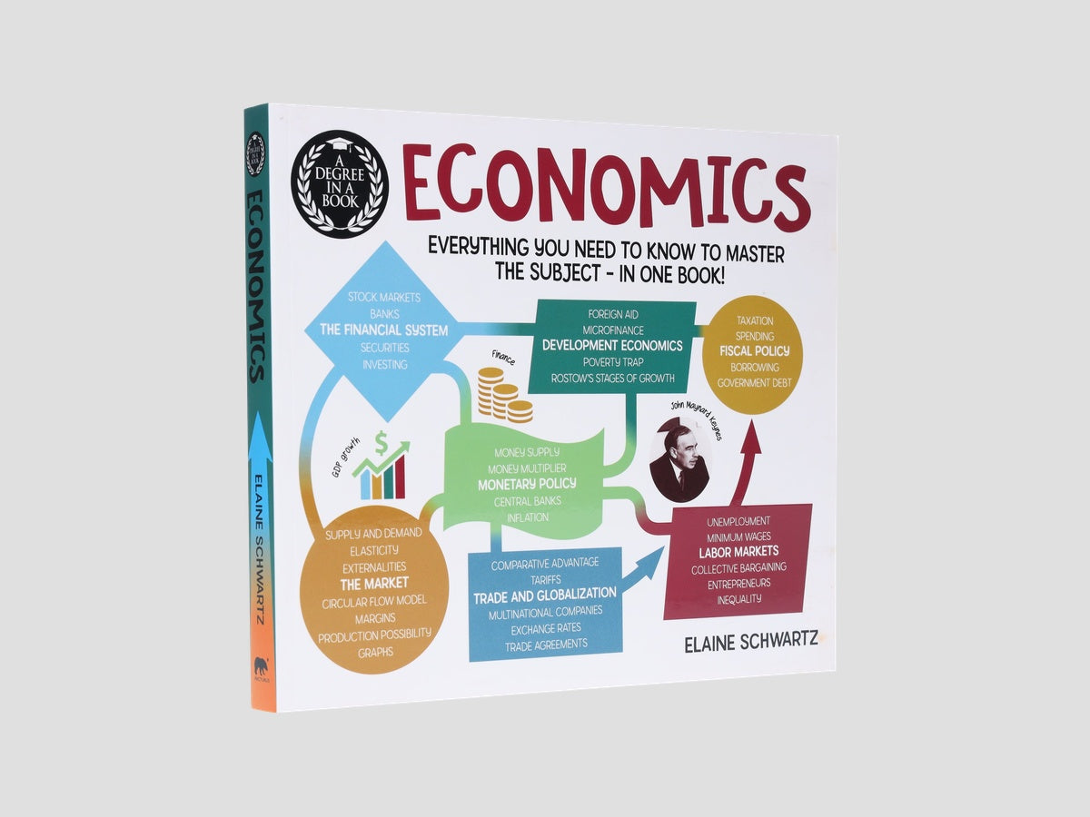 A Degree in a Book: Economics Paperback / softback