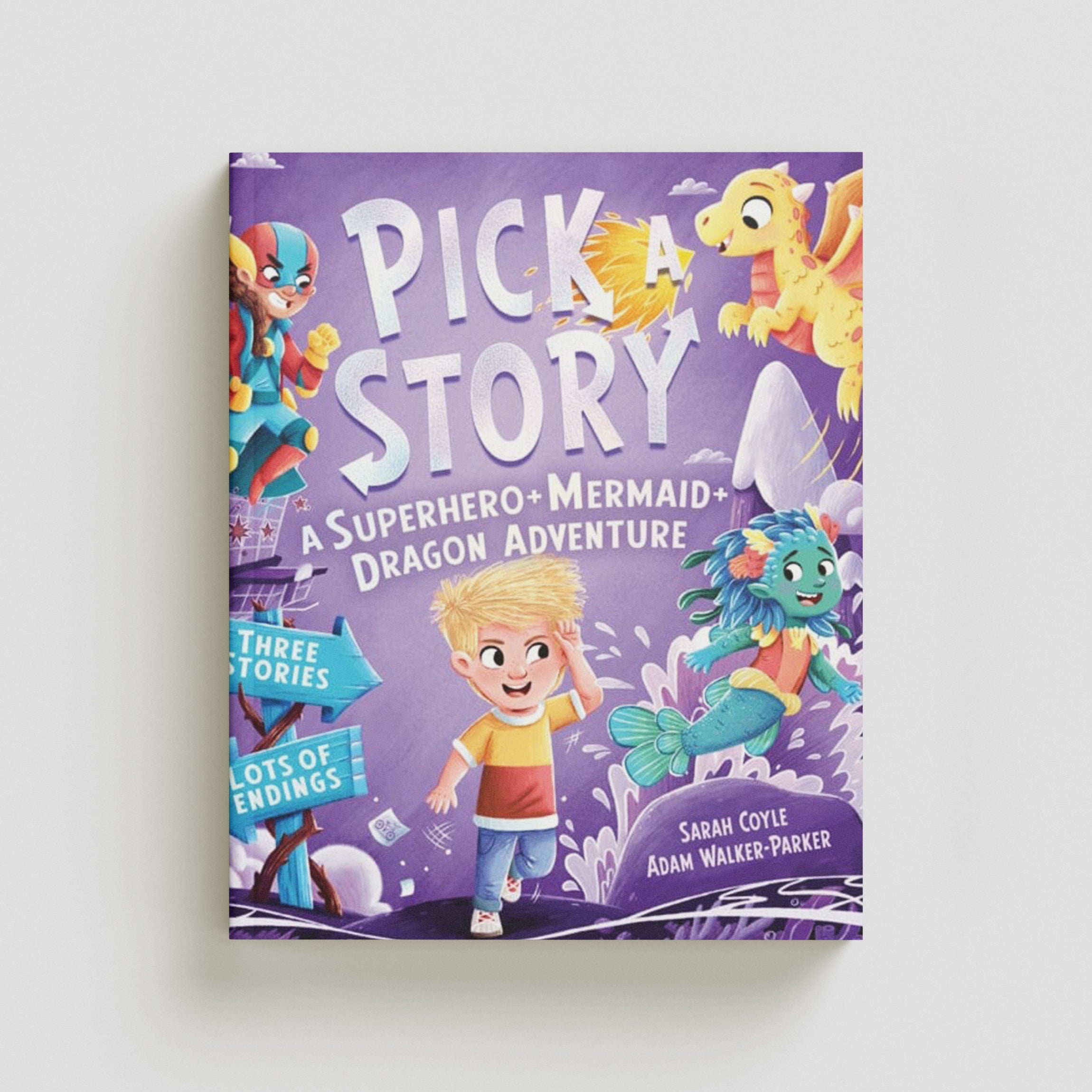 A SUPERHERO MERMAID DRAGON ADVENTURE