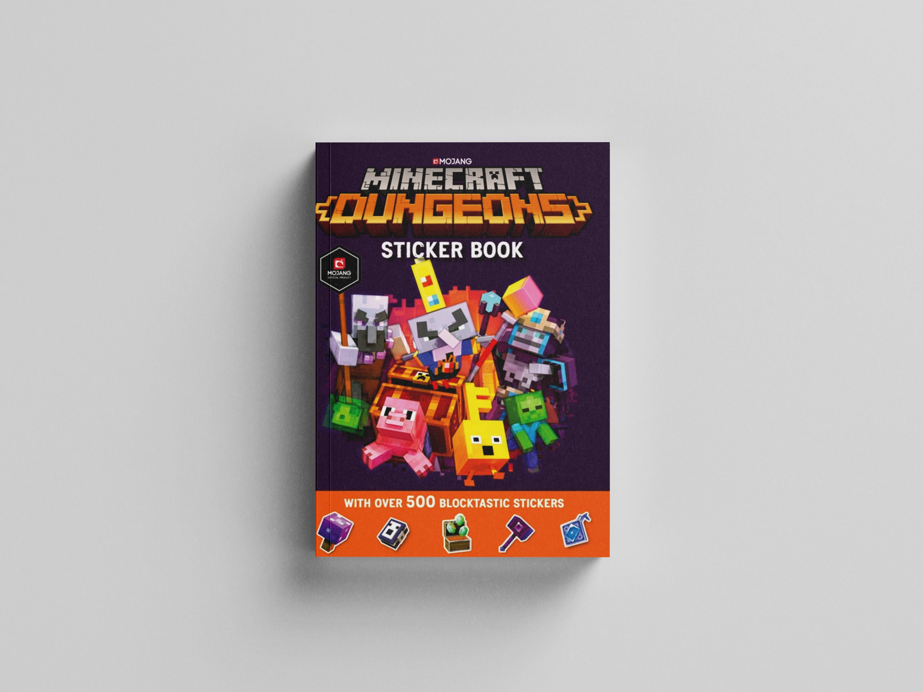 Minecraft Dungeons Sticker Book Paperback / softback