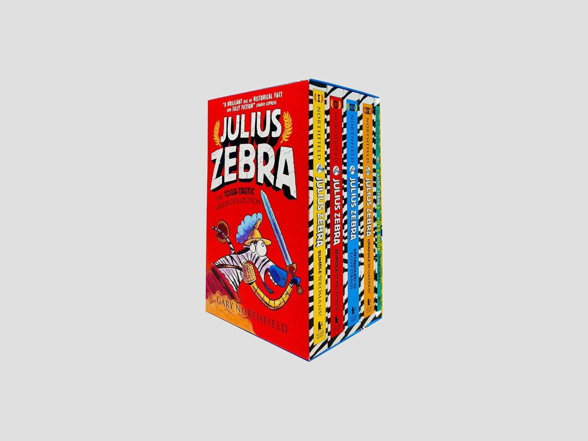 Julius Zebra Series 5 Books Collection