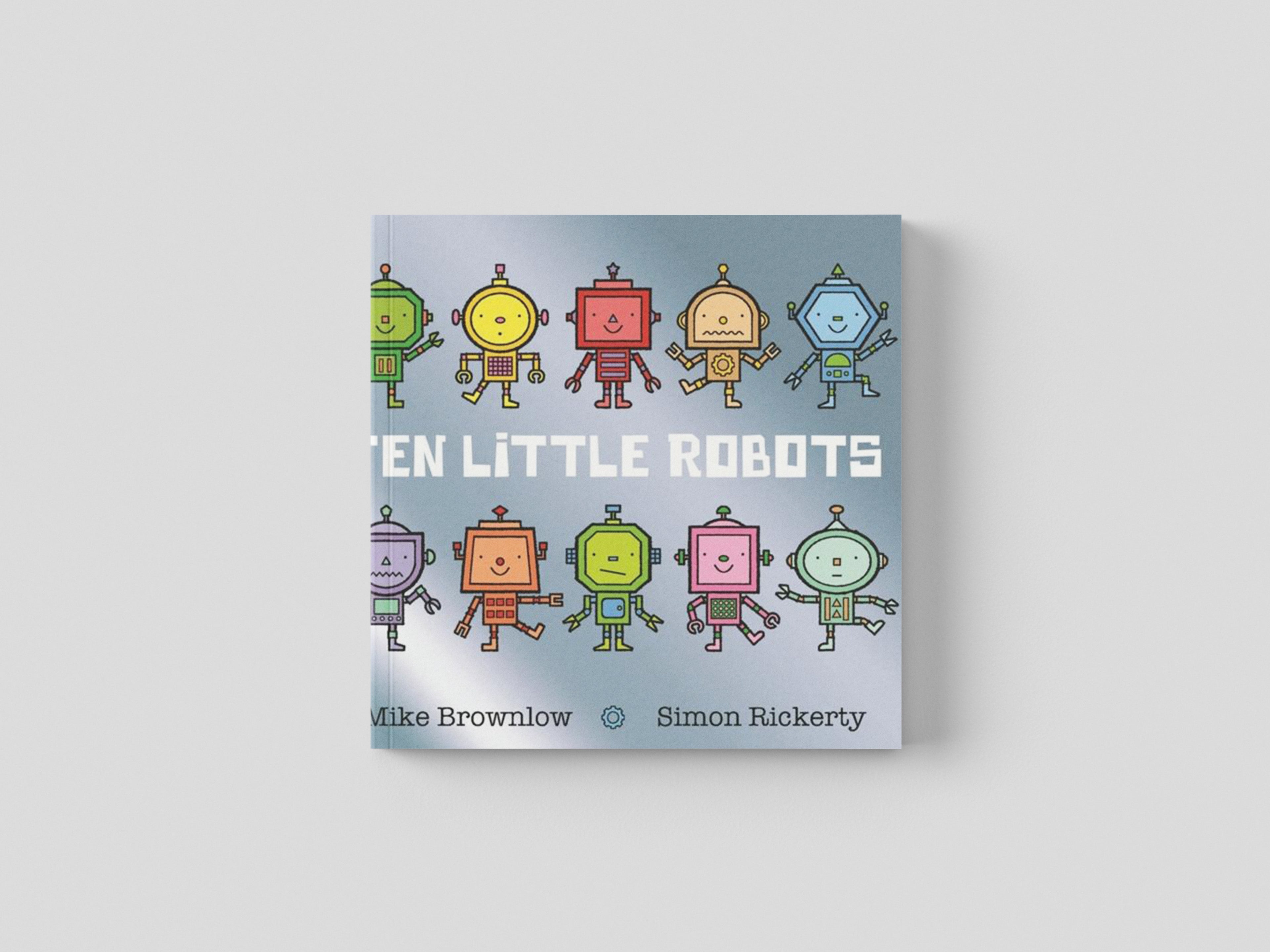 Ten Little Robots Paperback / softback