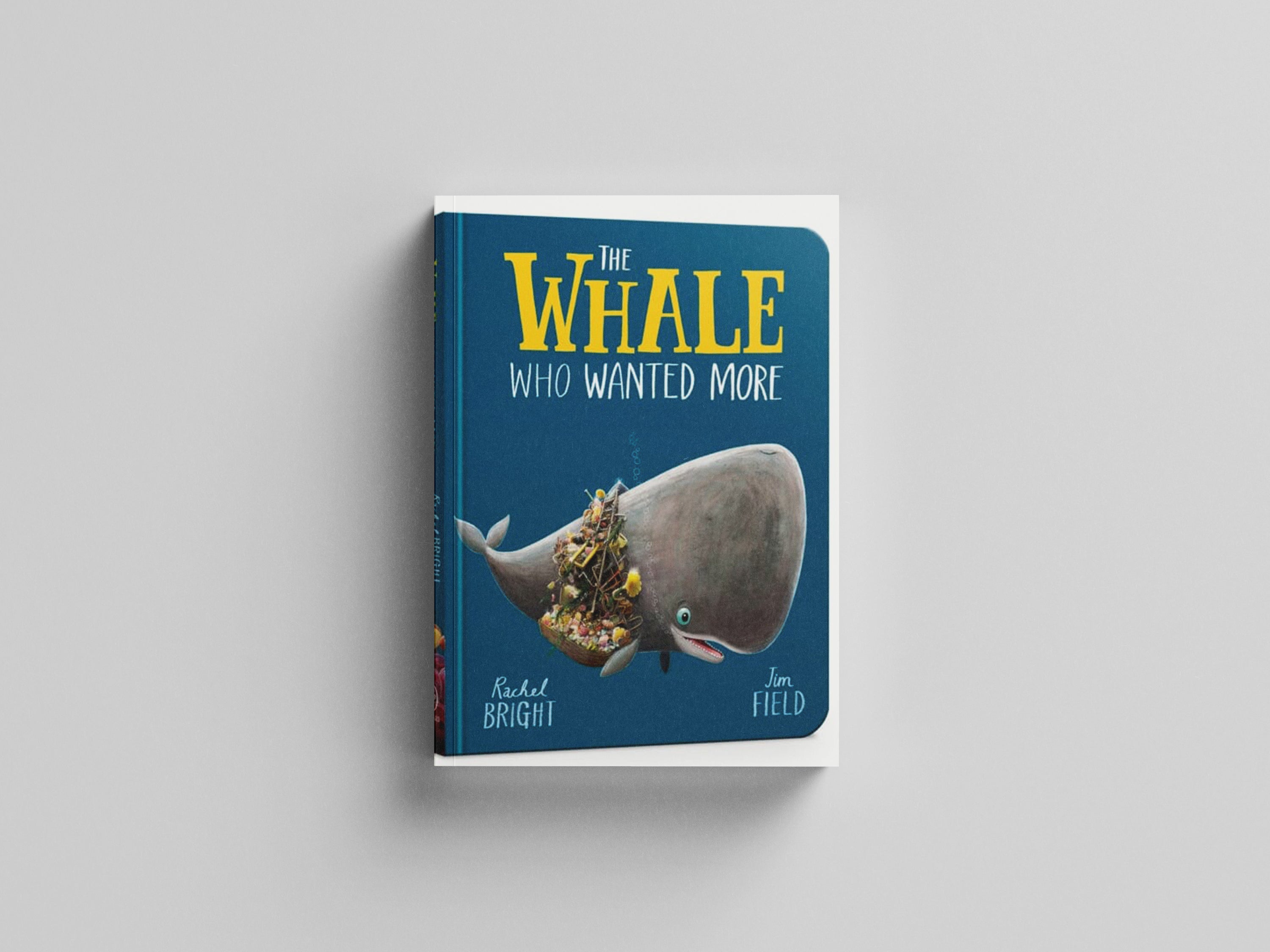 The Whale Who Wanted More Board Book Board book