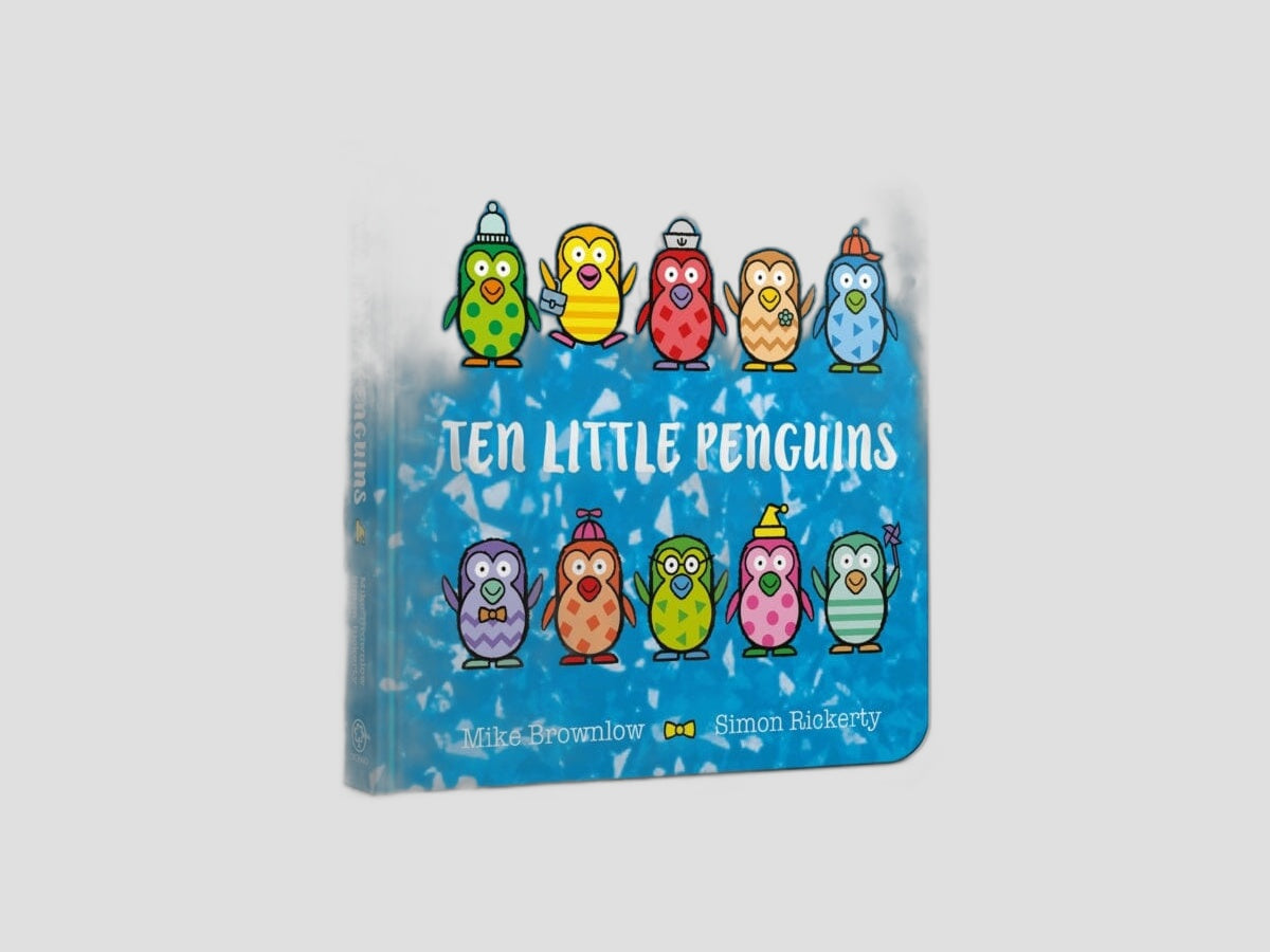 Ten Little Penguins Board Book Board book