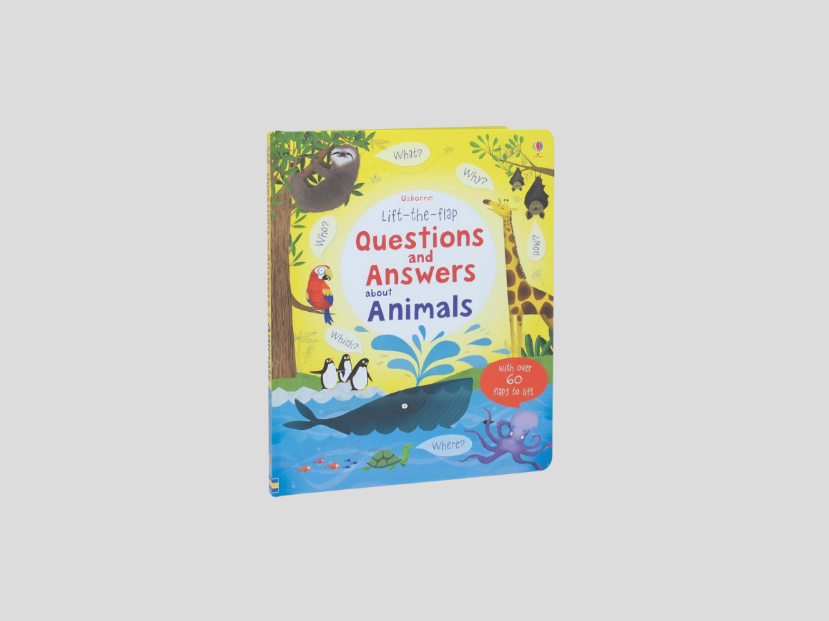 Usborne Lift-the-Flap Questions & Answers about Animals - Ages 5+