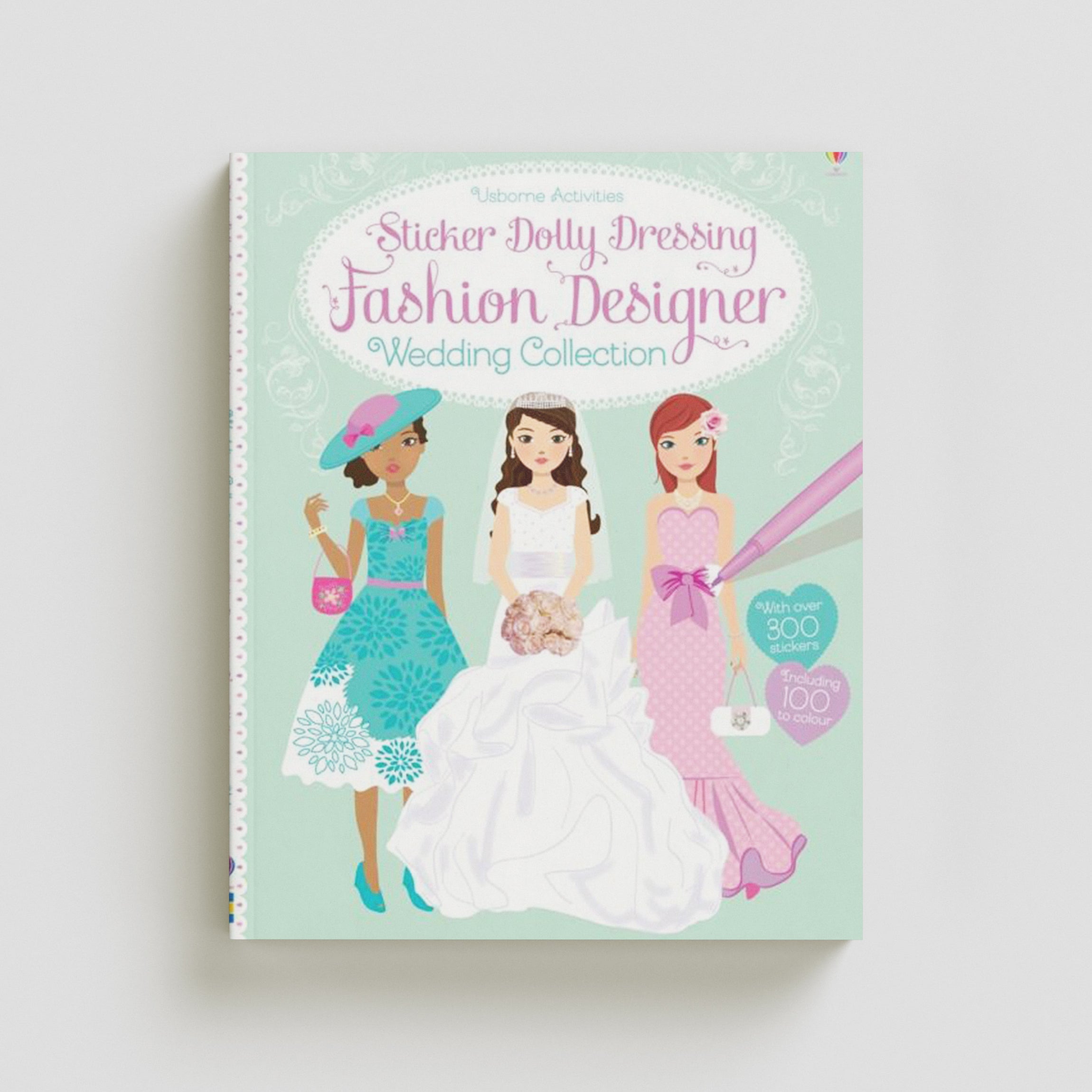 Sticker Dolly Dressing Fashion Designer Wedding Collection