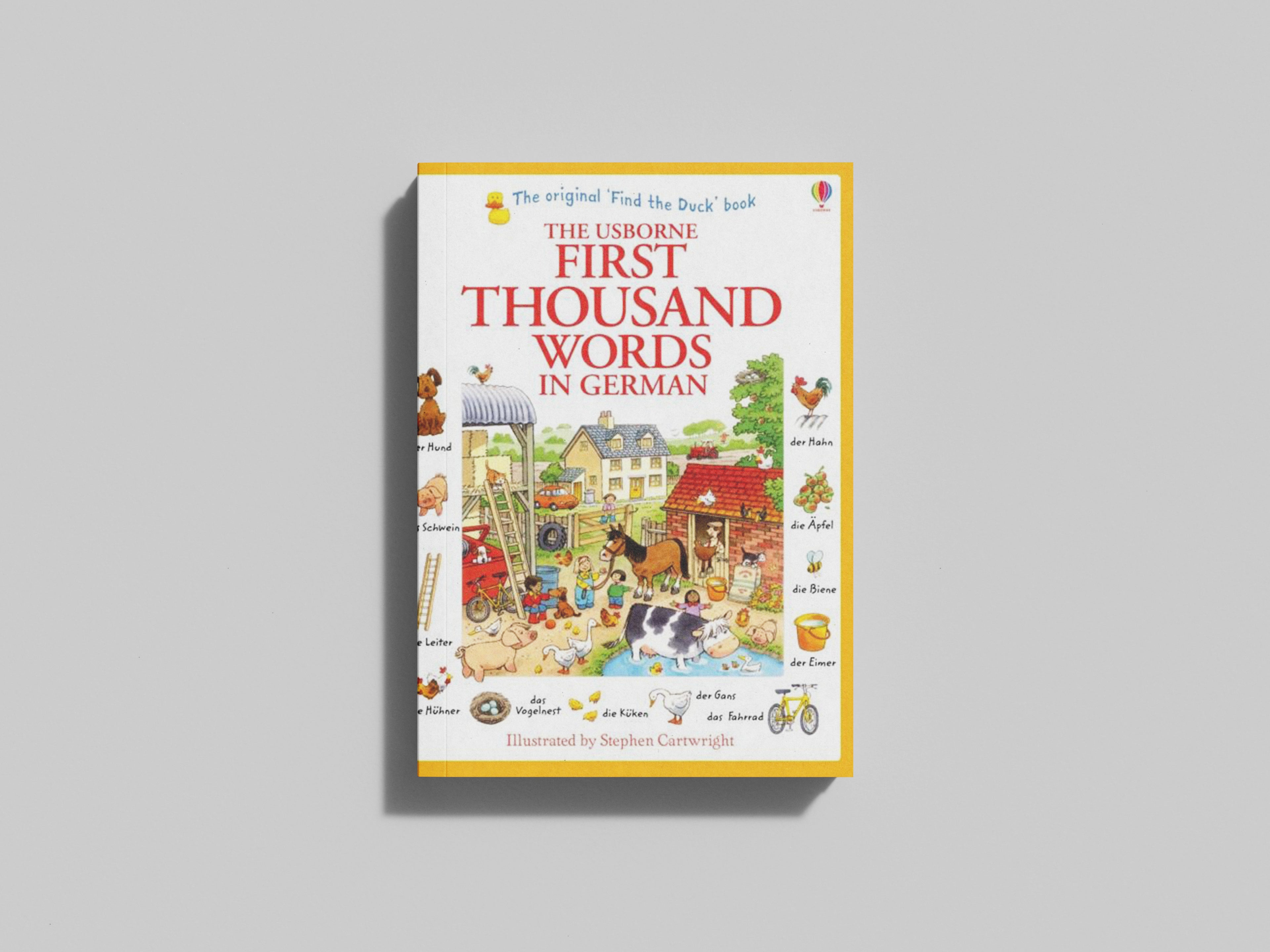 First Thousand Words in German