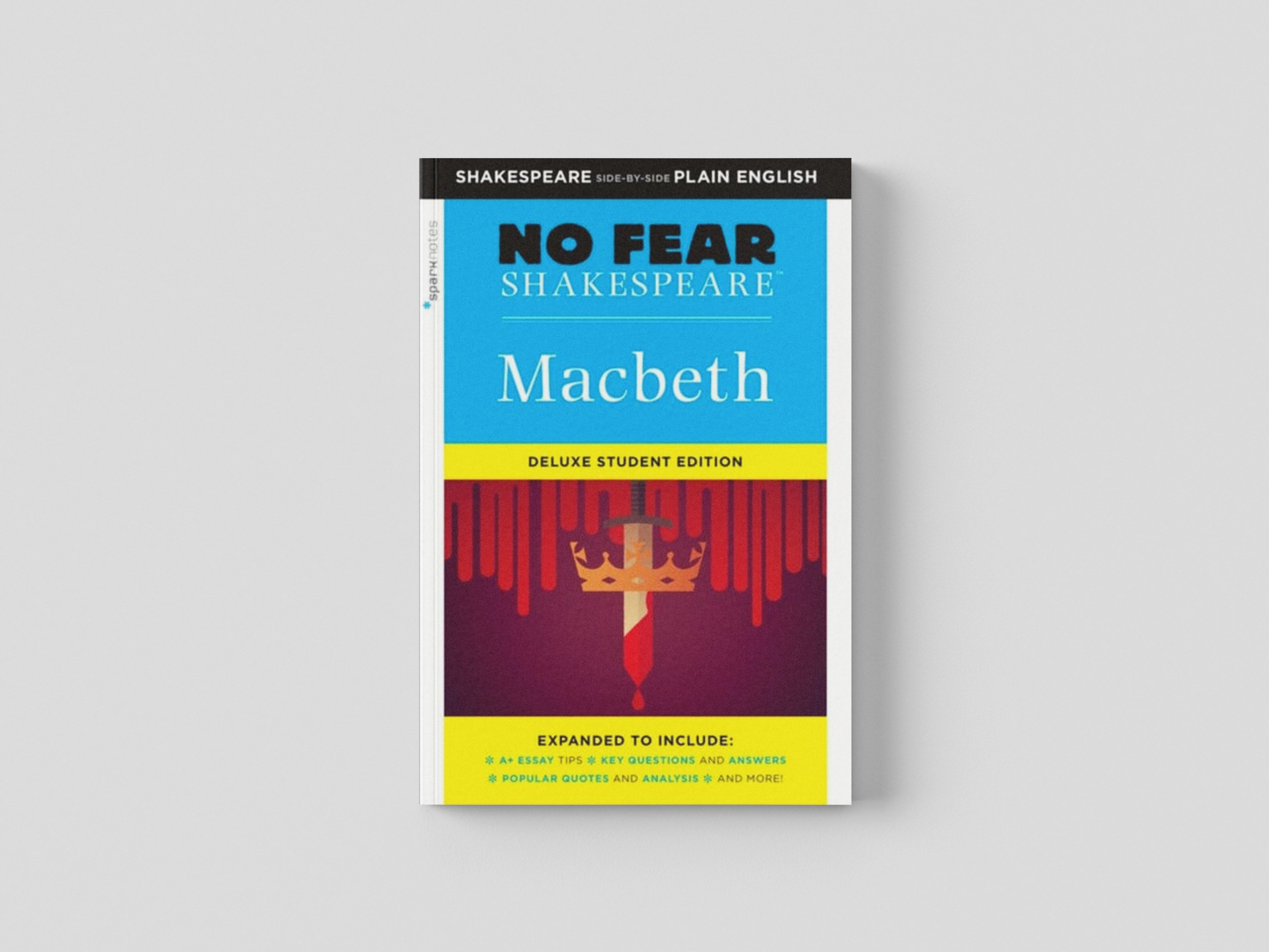 Macbeth: No Fear Shakespeare Deluxe Student Edition Paperback / softback