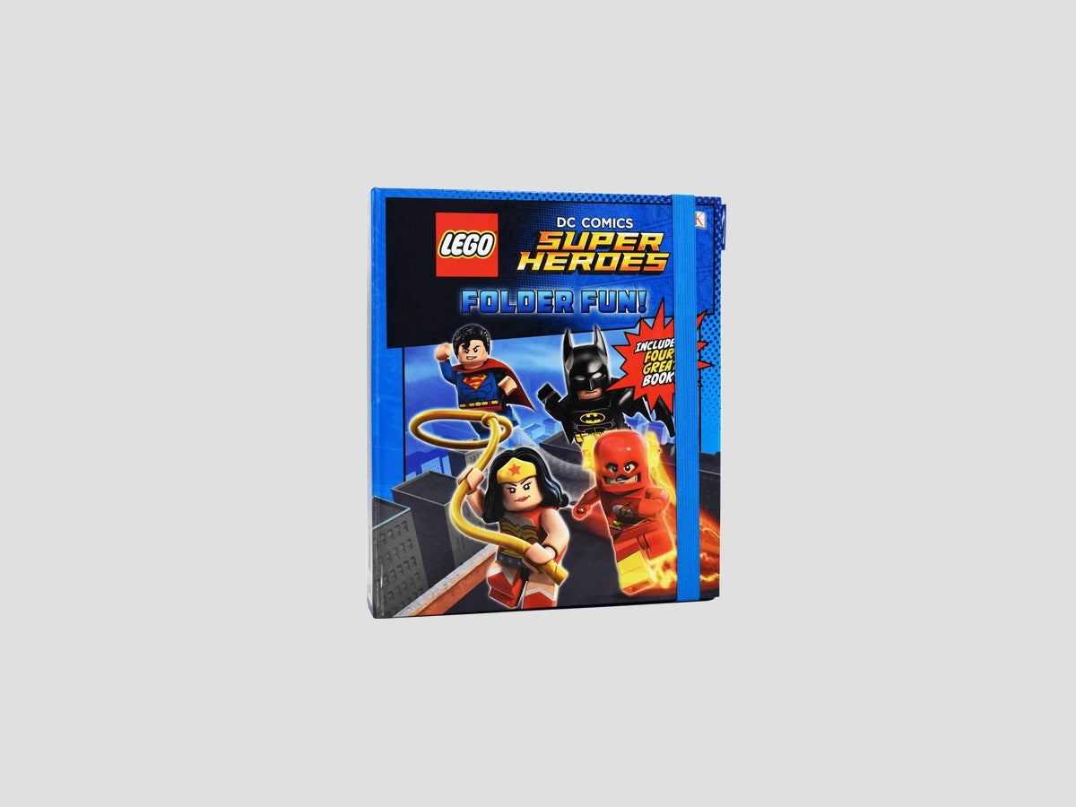 Lego DC Comics Super Heroes Folder Fun Collection - Age 7-9