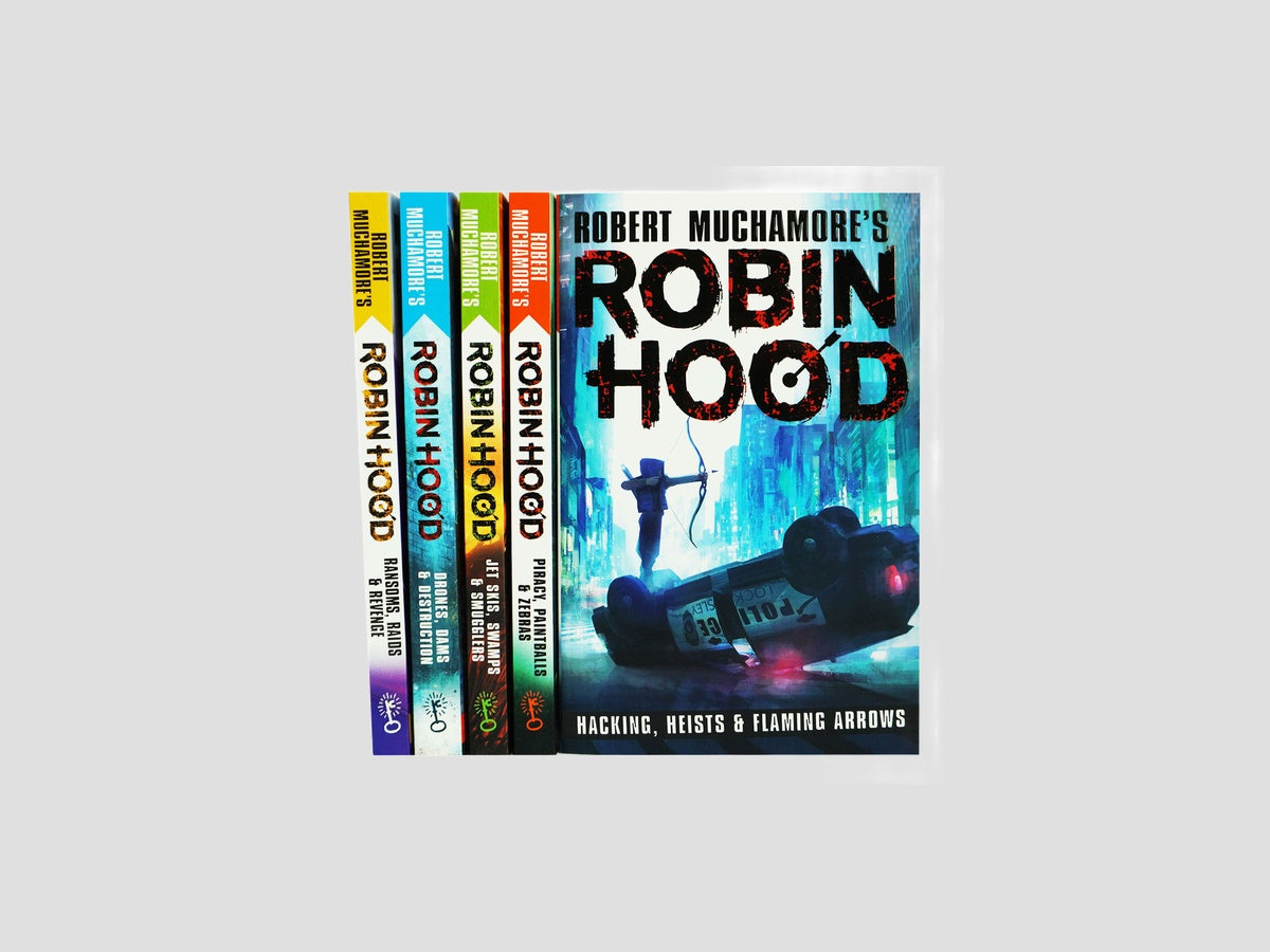 Robin Hood Series 5 Books Collection Set - Ages 10-17
