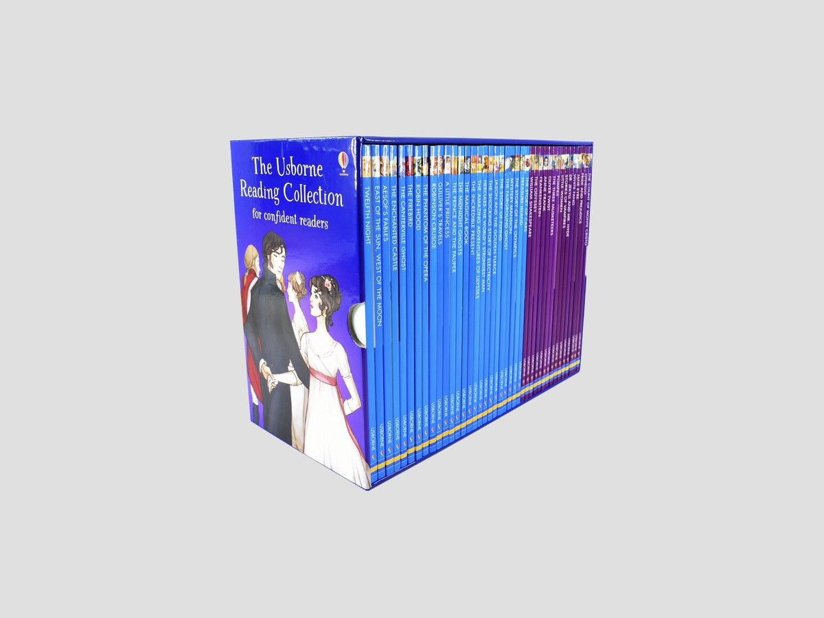 The Usborne Reading Collection for Confident Readers 40 Books - Ages 5-7