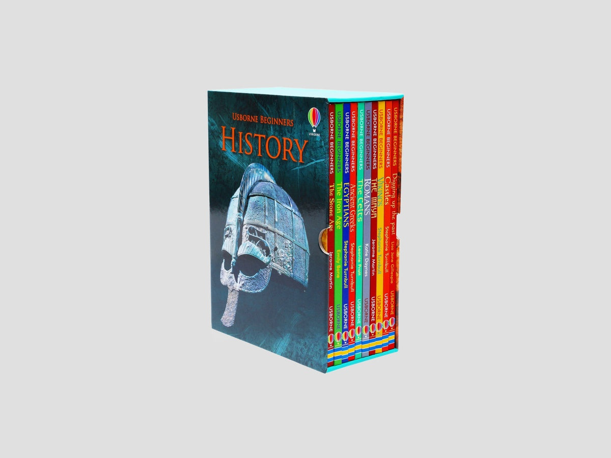 Usborne Beginners History 10 Books Collection Box Set - Ages 4-7