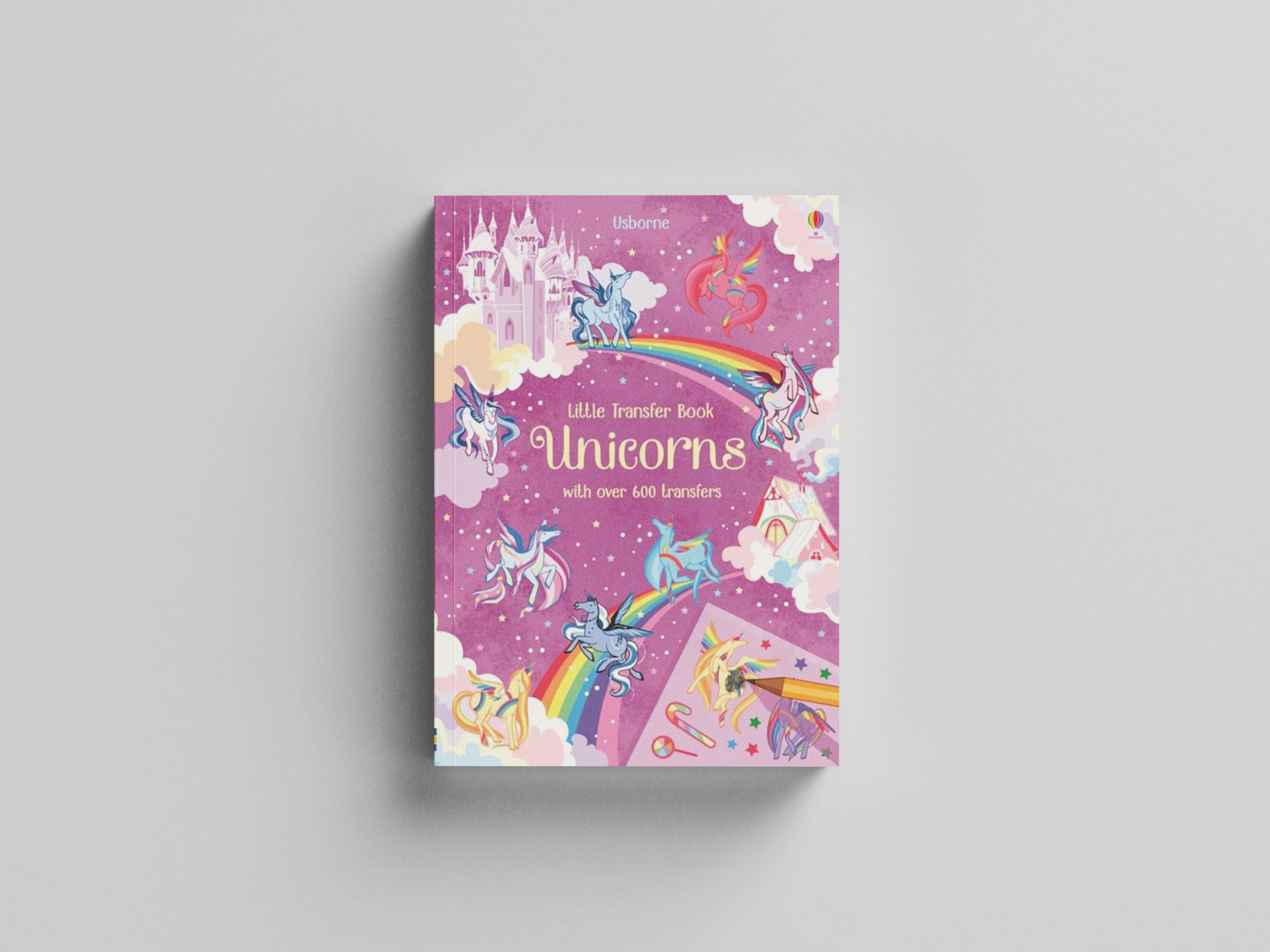 Unicorns Transfer Activity Book
