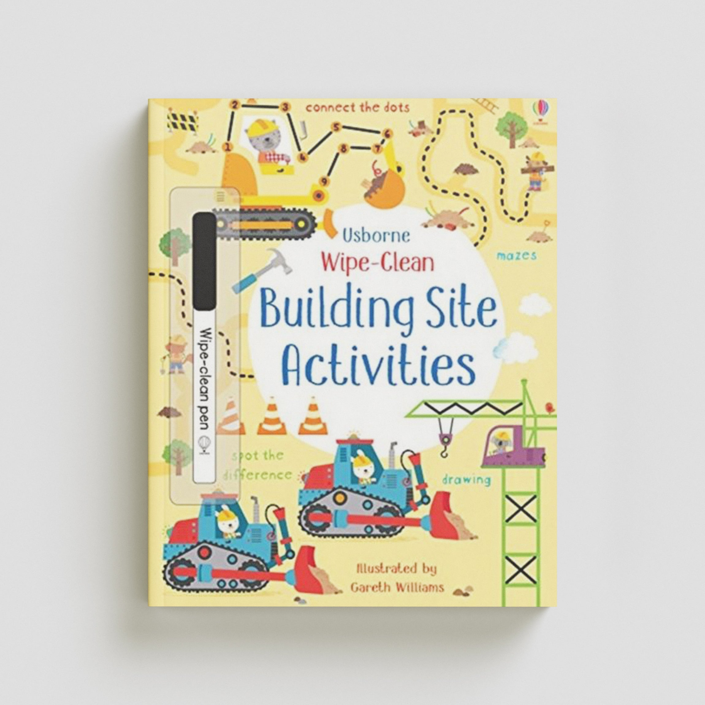 Wipe-Clean Building Site Activities
