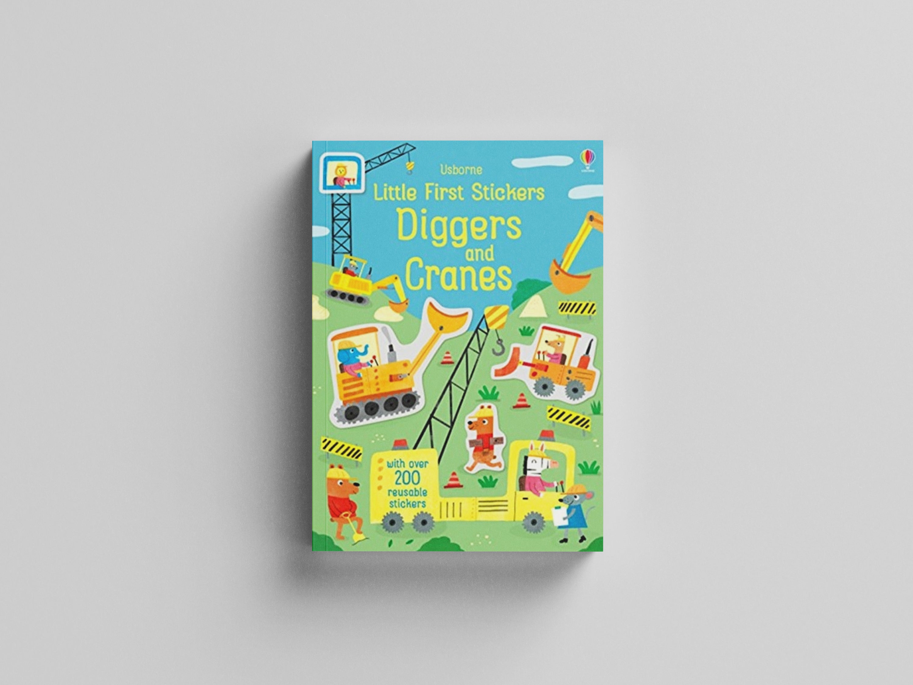 Little First Stickers Diggers and Cranes