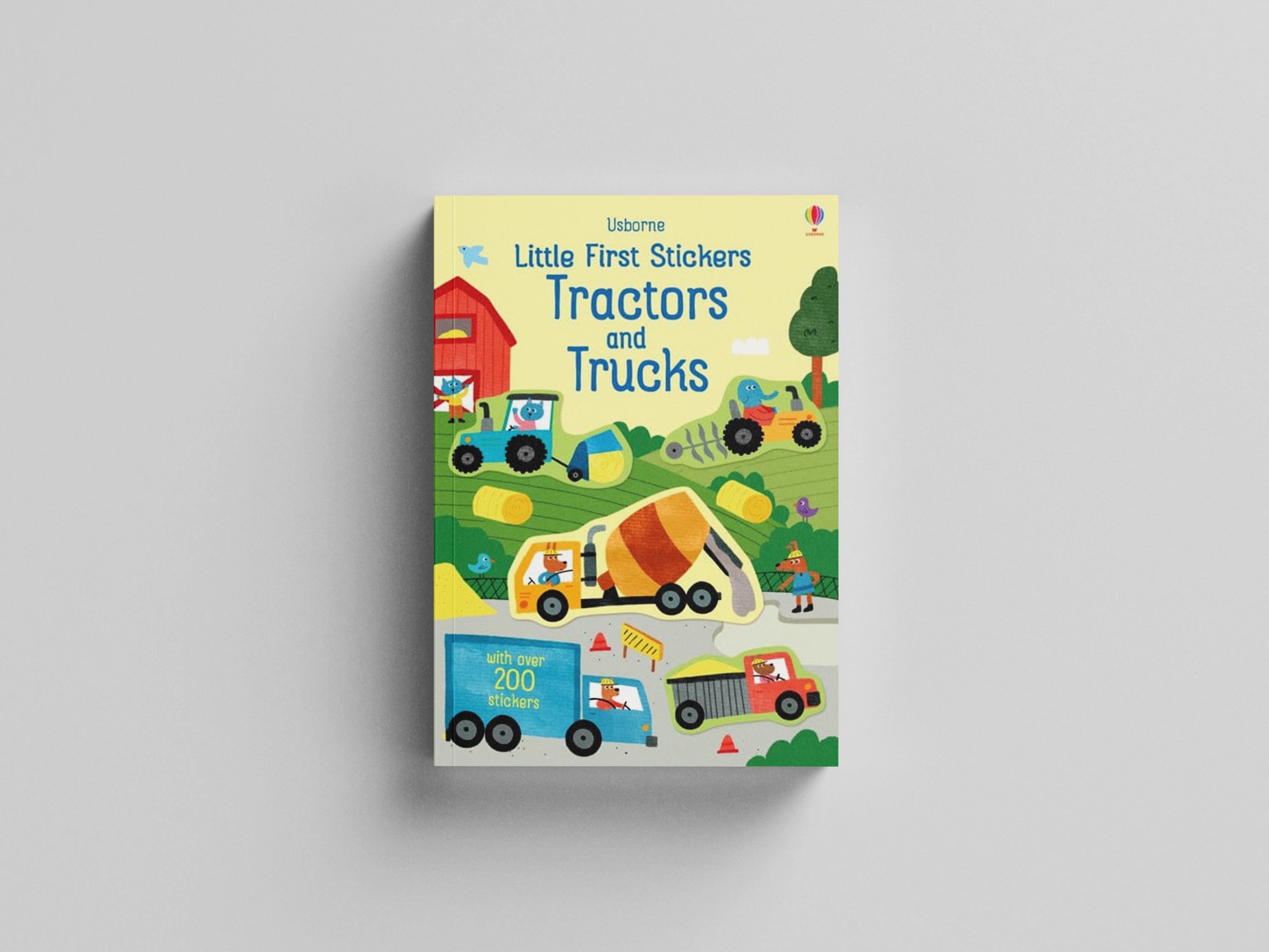 Little First Stickers Tractors and Trucks