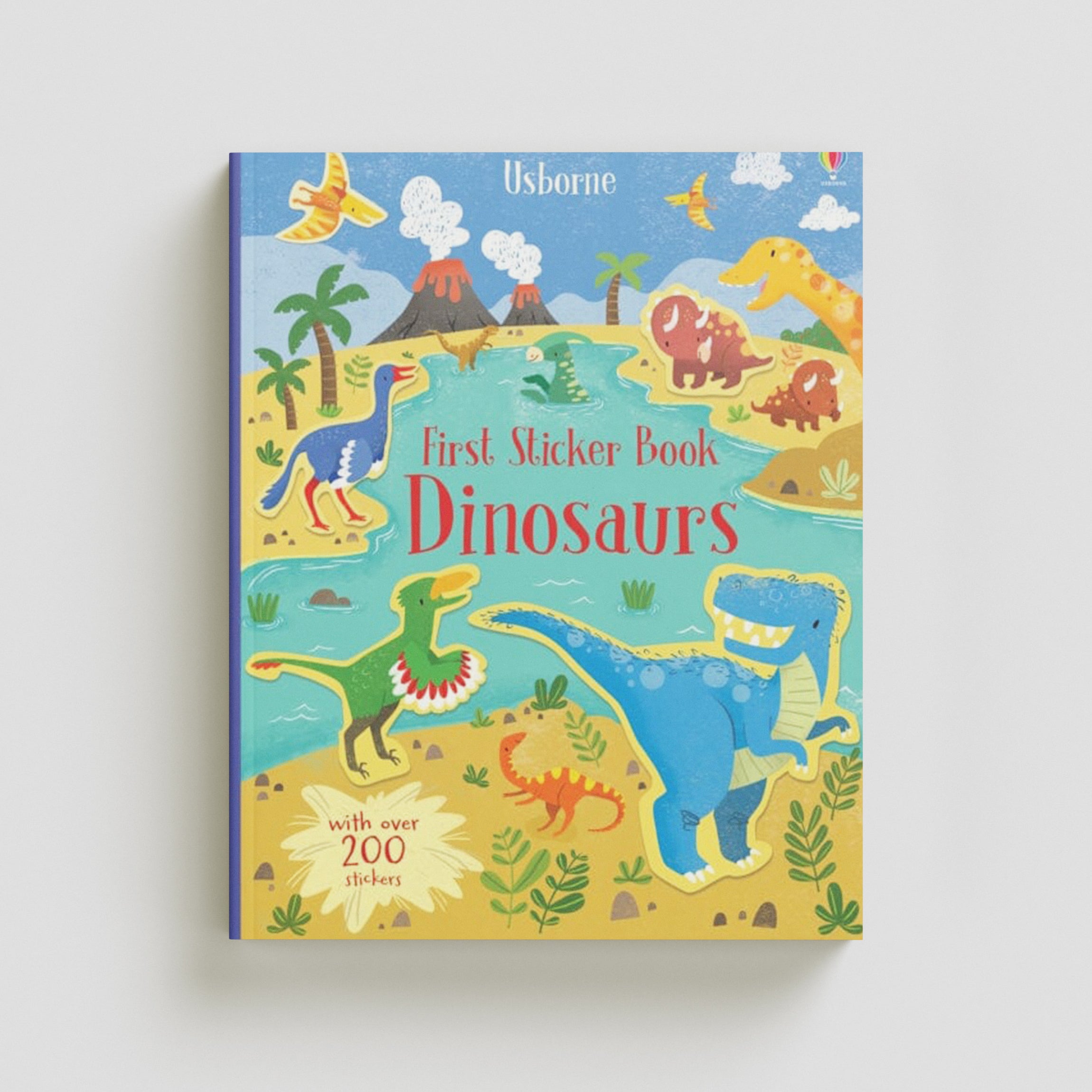 First Sticker Book Dinosaurs