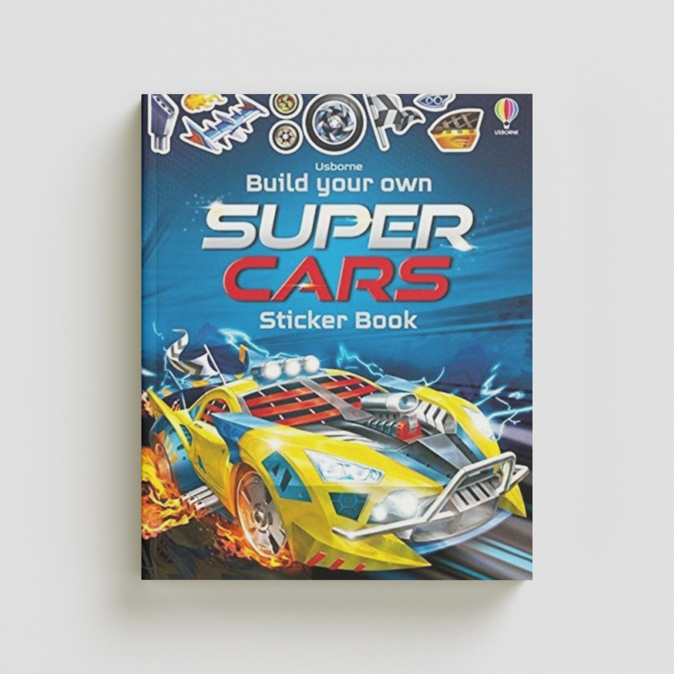 Build Your Own Supercars Sticker Book
