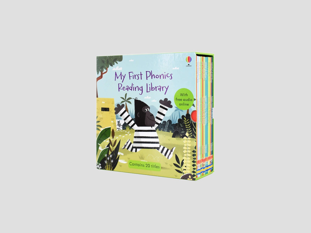 Usborne First Phonics Reading Library 20 Books - Ages 0-5