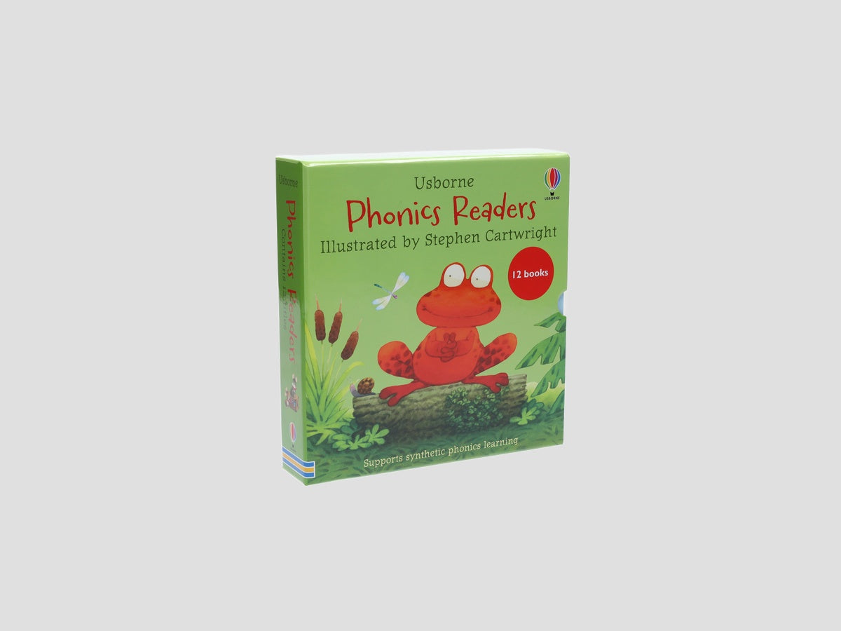 Usborne Phonics Readers 12 Books Collection