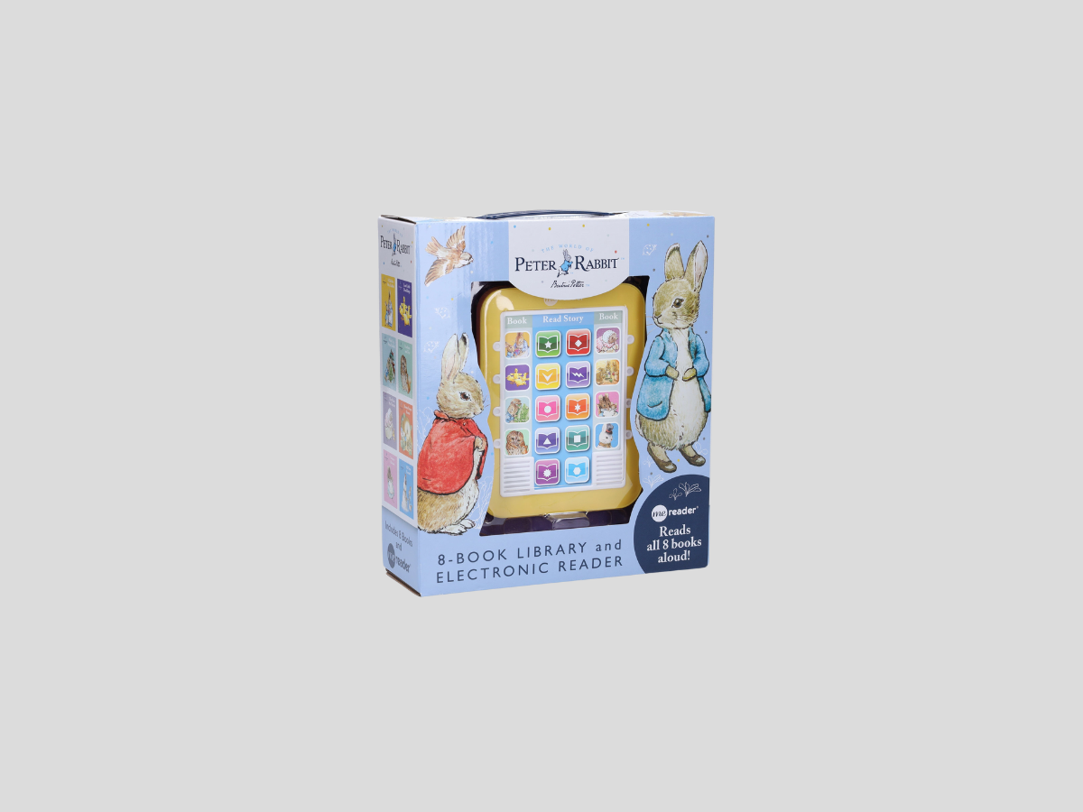 The World of Peter Rabbit: 8 Book Library and Electronic Reader Sound Book Set - Ages 3-6
