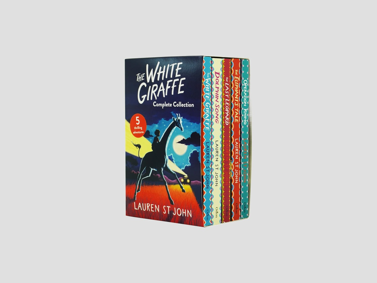 The White Giraffe Complete Collection 5 Books Box Set - Ages 9-11