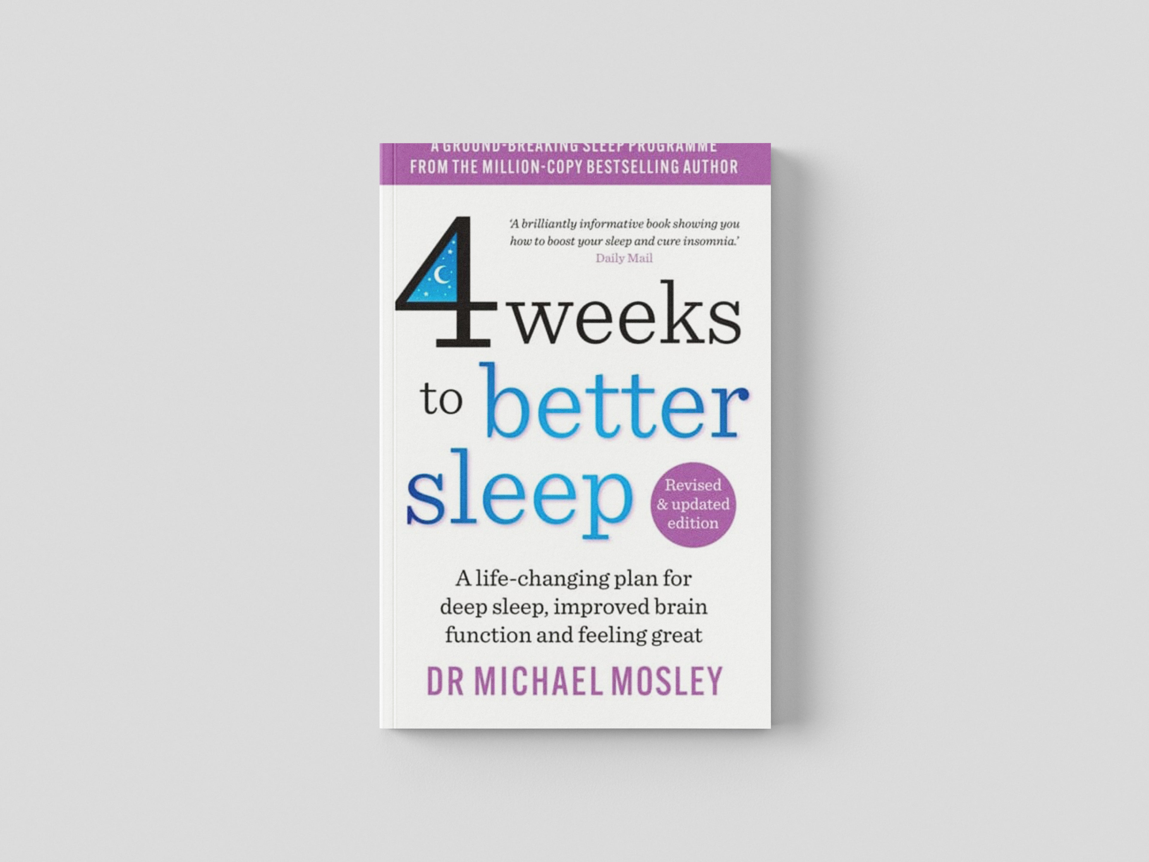 4 Weeks to Better Sleep Paperback / softback