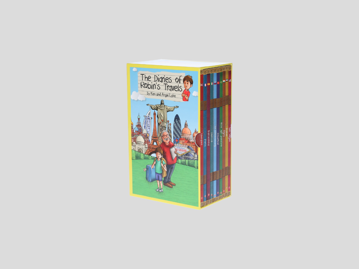 The Diaries of Robins Travels Adventures 10 Books - Age 9-14