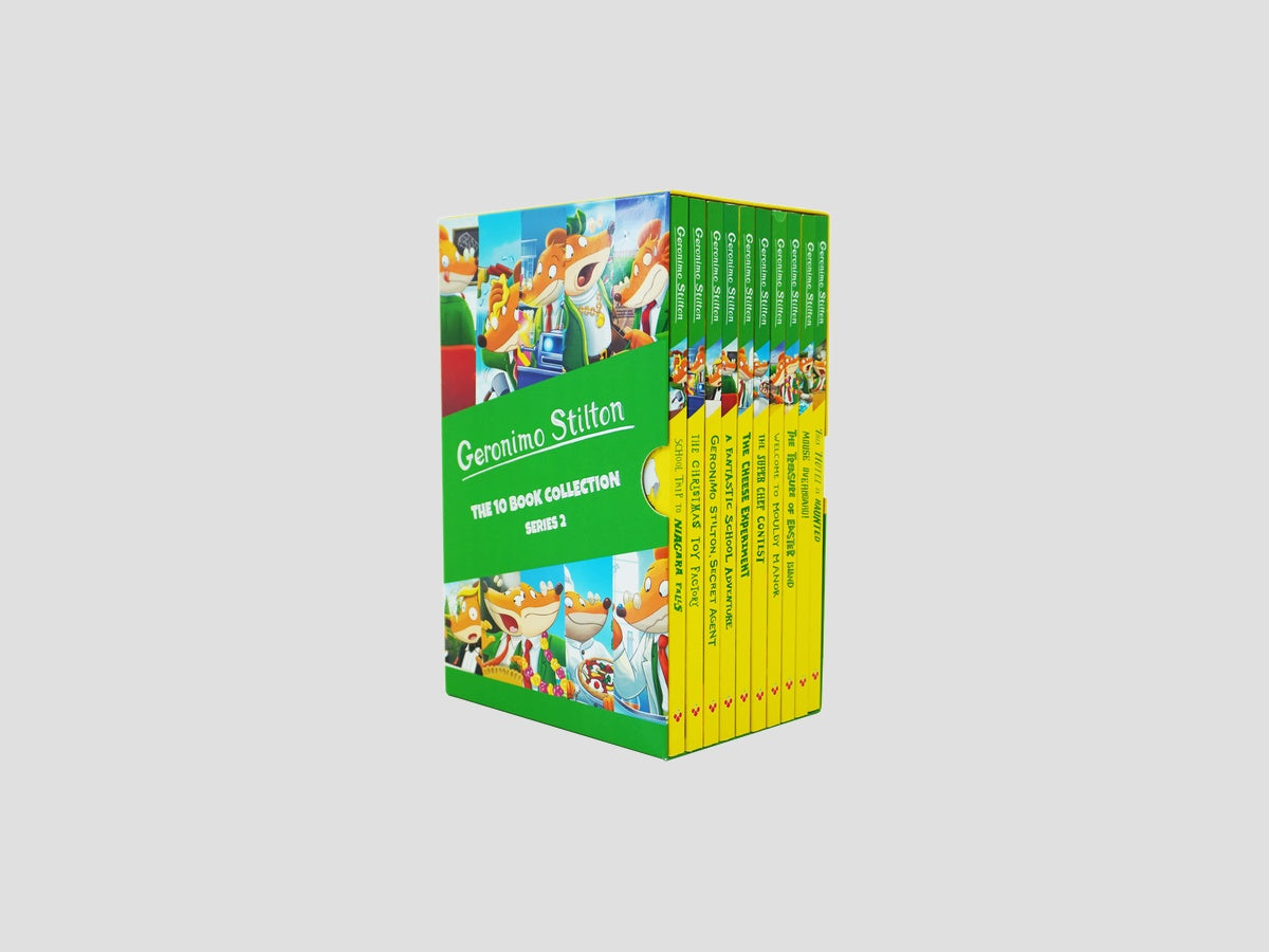 Geronimo Stilton The 10 Book Collection (Series 2) Box Set - Ages 5-7