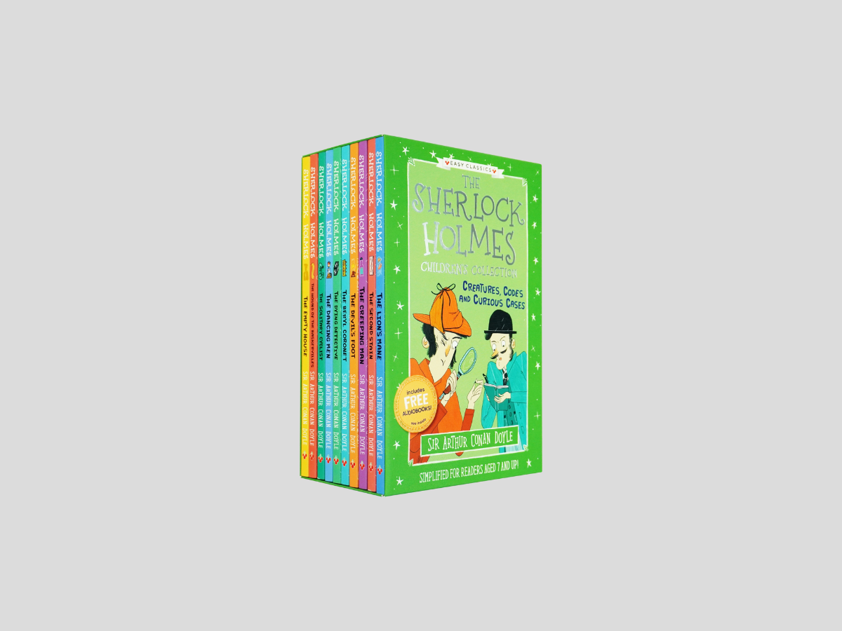 The Sherlock Holmes Children's Collection: Creatures, Codes and Curious Cases 10 Books (Series 3) - Age 7-11