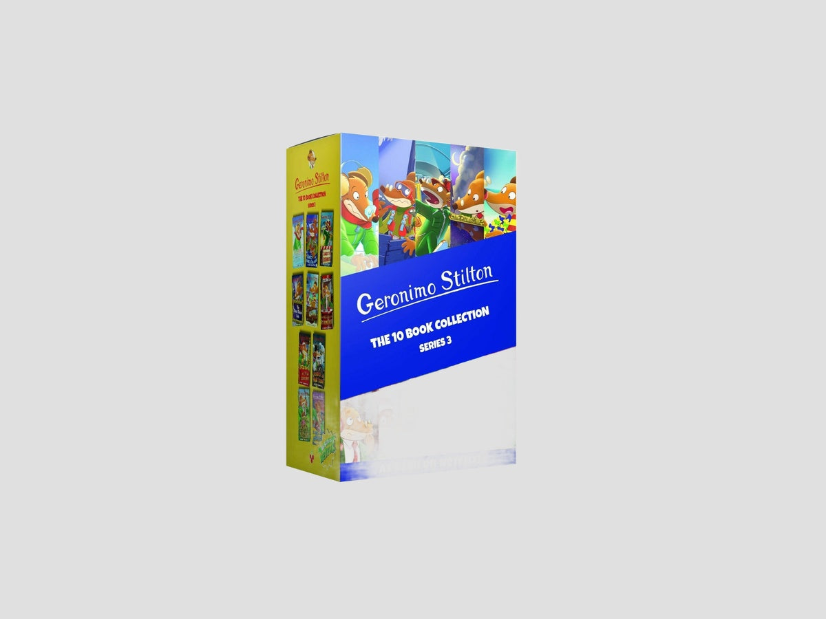 Geronimo Stilton The 10 Book Collection (Series 3) Box Set - Ages 5-7