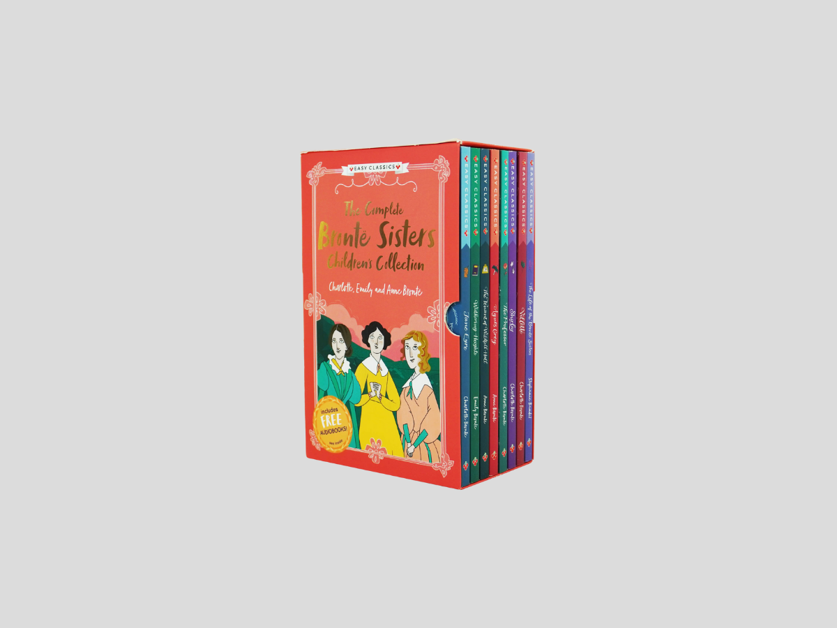 The Complete Bronte Sisters 8 Books Children's Collection Set (Easy Classics) - Ages 7-11