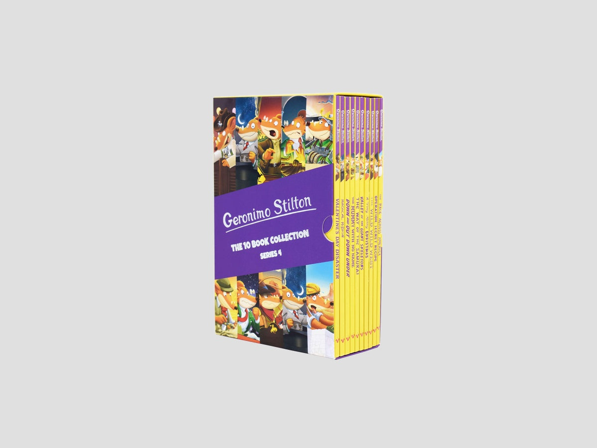 Geronimo Stilton Series 4: The 10 Books Collection