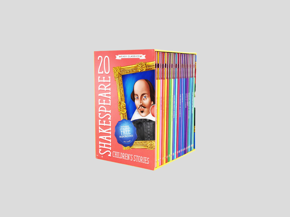 20 Shakespeare Easy Classics Childrens Stories The Complete Collection - Includes FREE (QR codes) - Age 7+