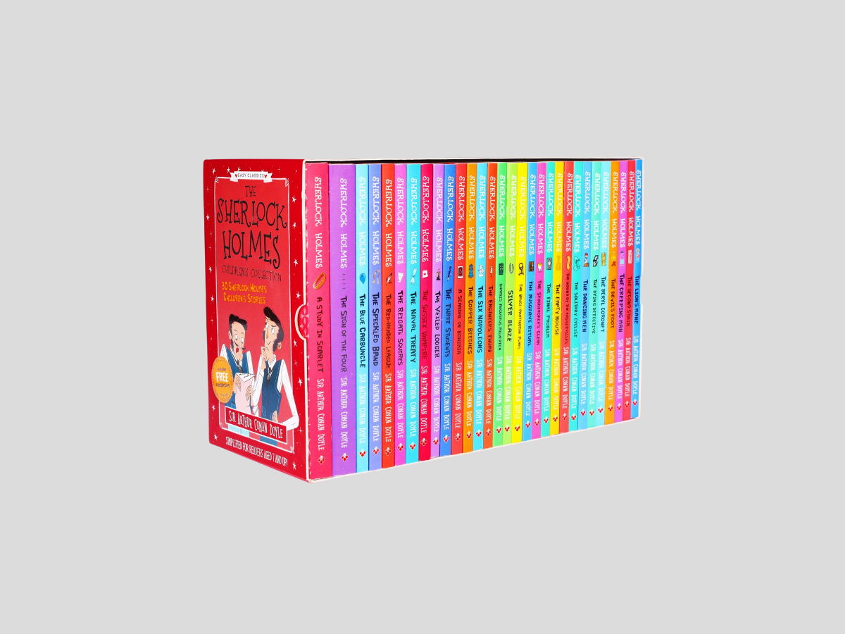 The Sherlock Holmes Children's Collection 30 Books Box Set - Ages 7-9