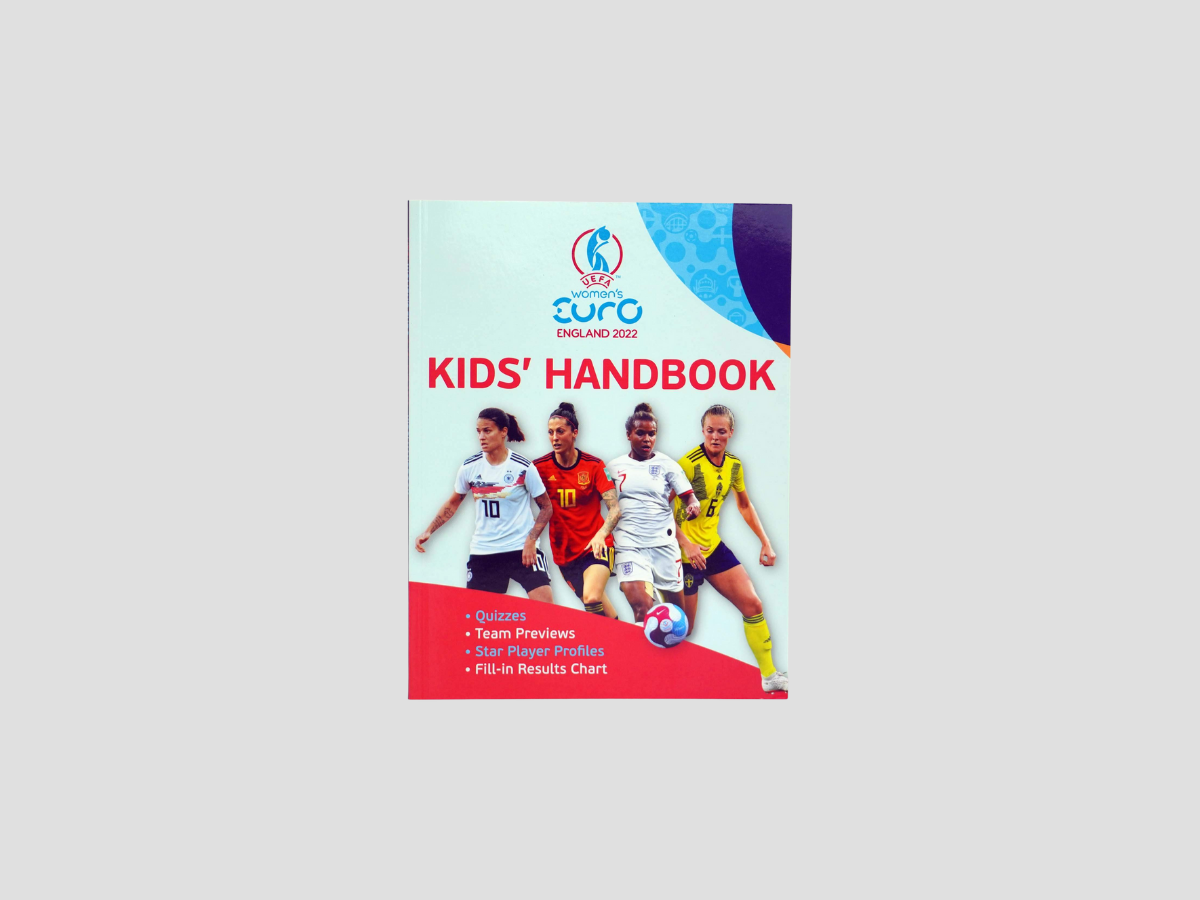 UEFA Women's EURO 2022 Kids' Handbook - Ages 5-8