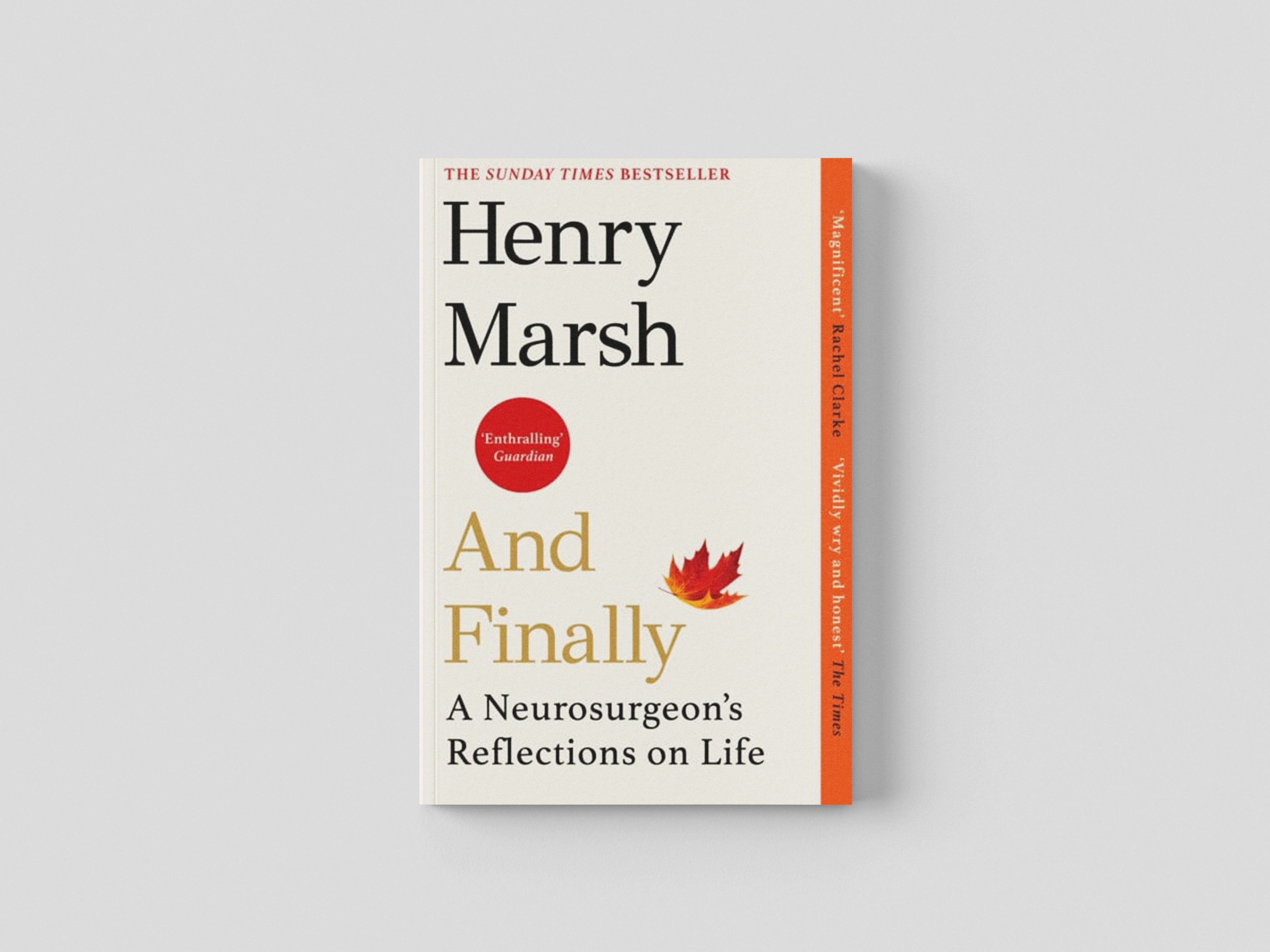 And Finally Paperback / softback