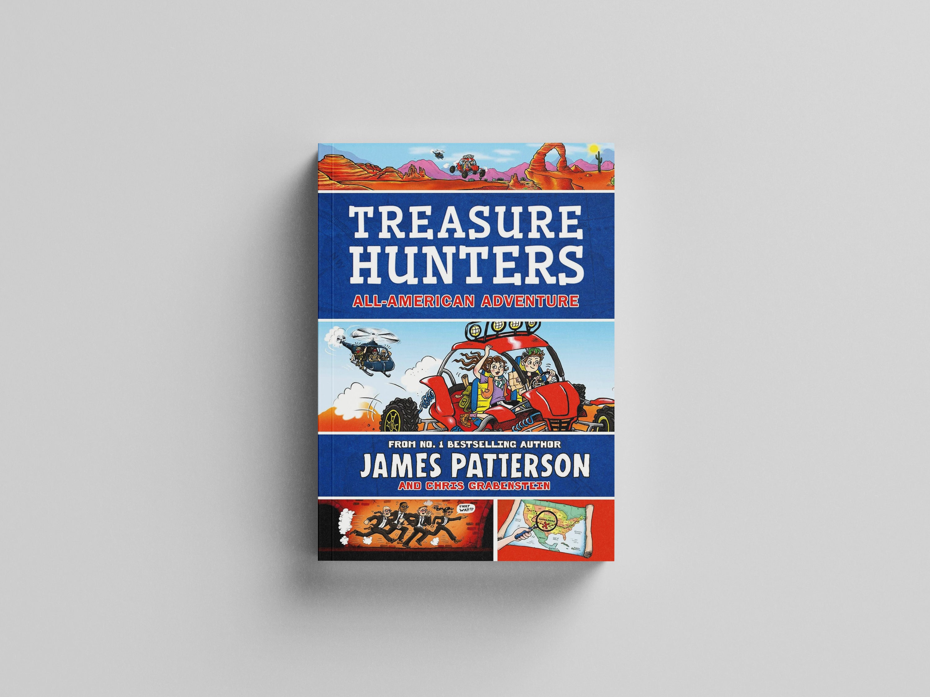 Treasure Hunters: All-American Adventure Paperback / softback