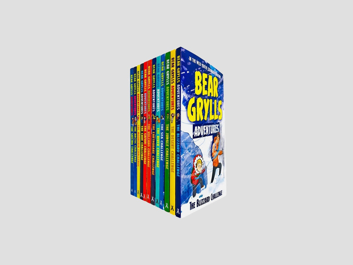 Bear Grylls The Complete Adventures Collection 12 Books Set - Ages 7+