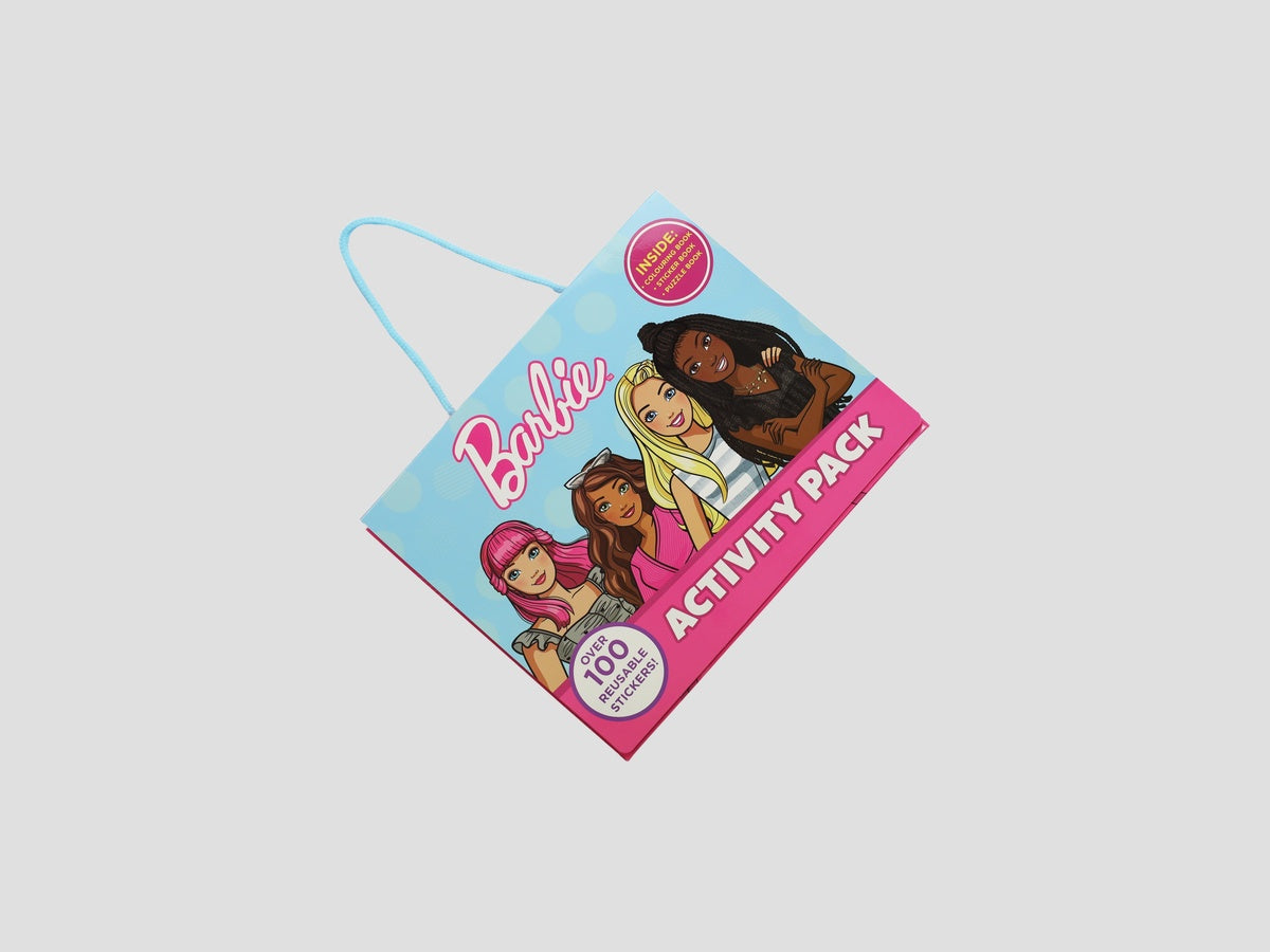Barbie Activity Pack (Colouring Books, Stickers And Puzzle) Collection - Ages 3+