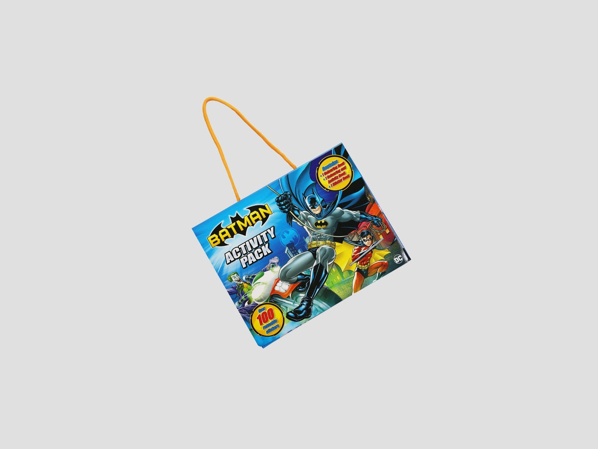 Batman Activity Pack Colouring Books & Stickers Collection - Ages 3+