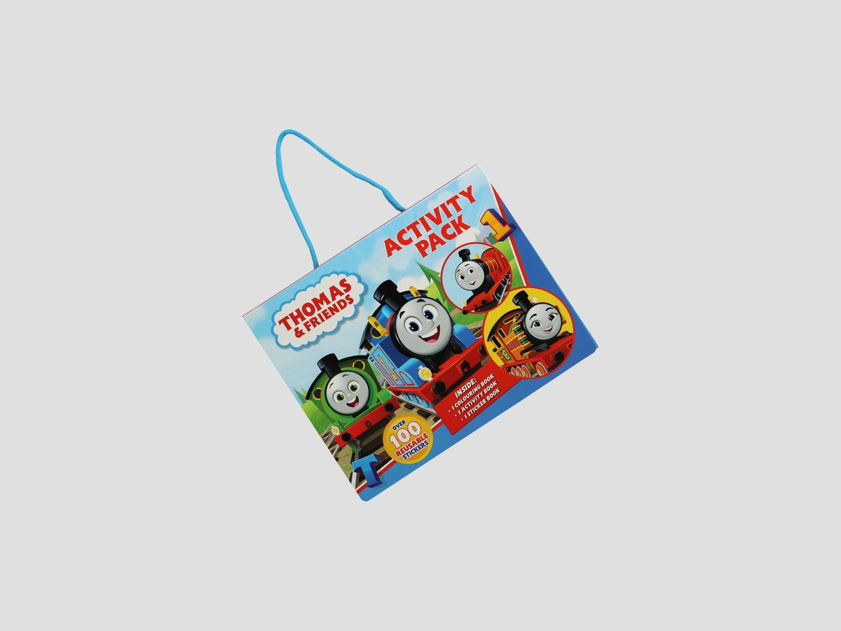 Thomas And Friends Activity Pack Colouring Books & Stickers Collection - Ages 3+
