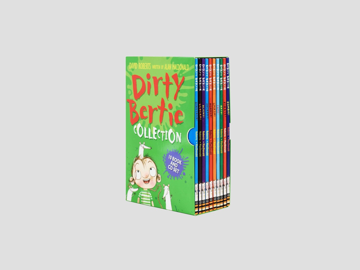 Dirty Bertie Collection 10 Book Set - Ages 9-14