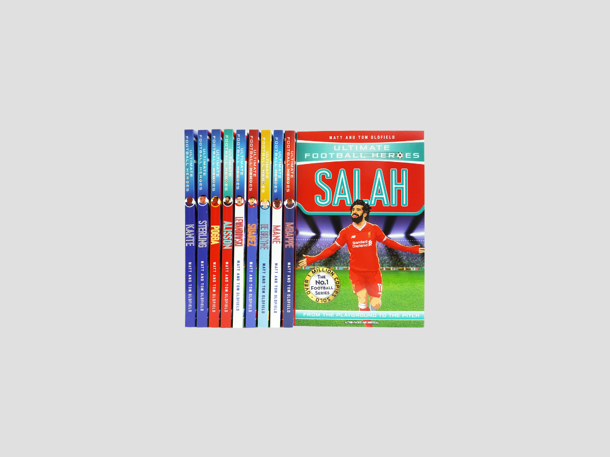 Ultimate Football Heroes Series 2 10 Books Collection Set - Ages 6-12