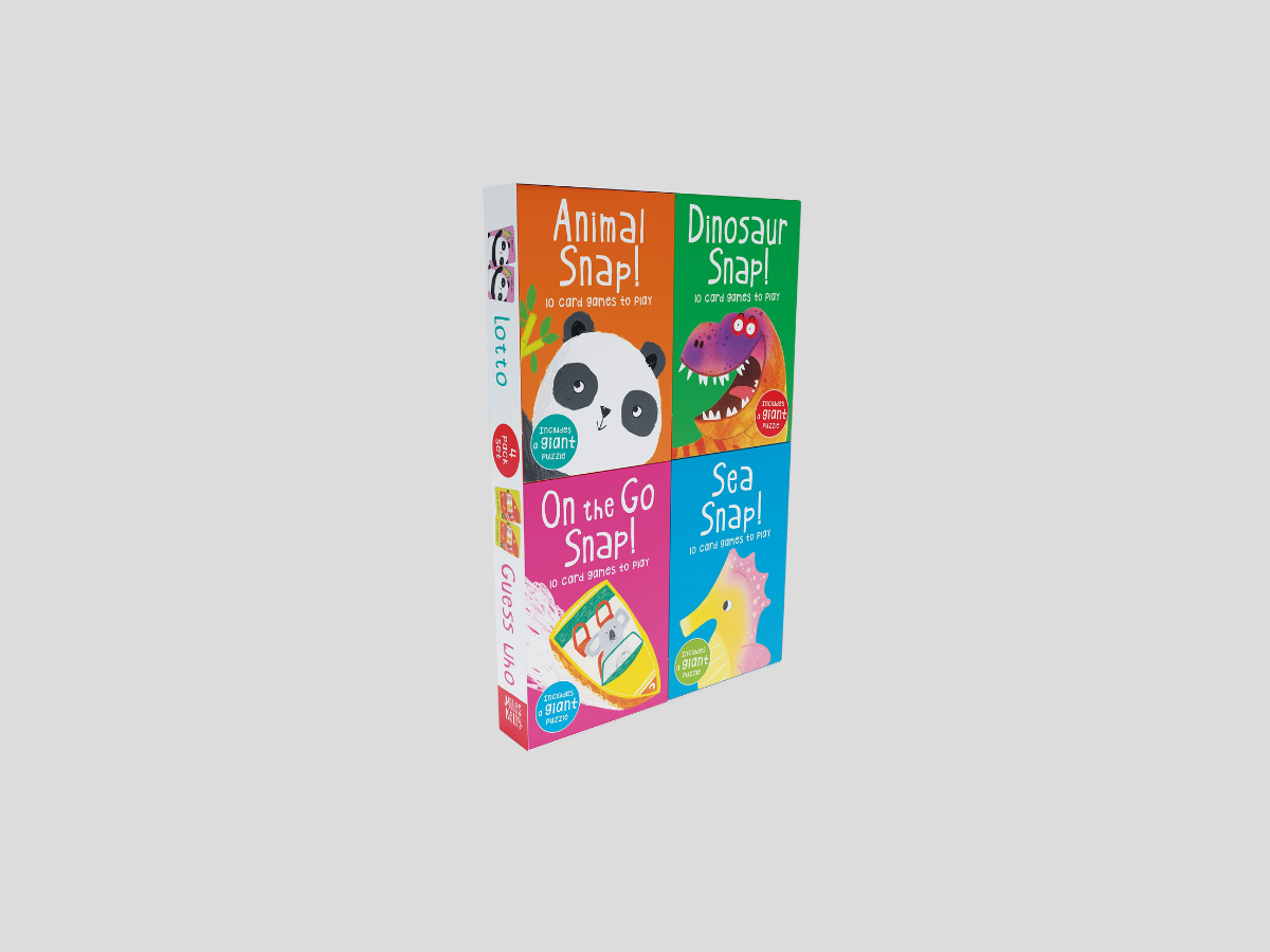 Miles Kelly Snap 4 Pack Set - Age 3-5