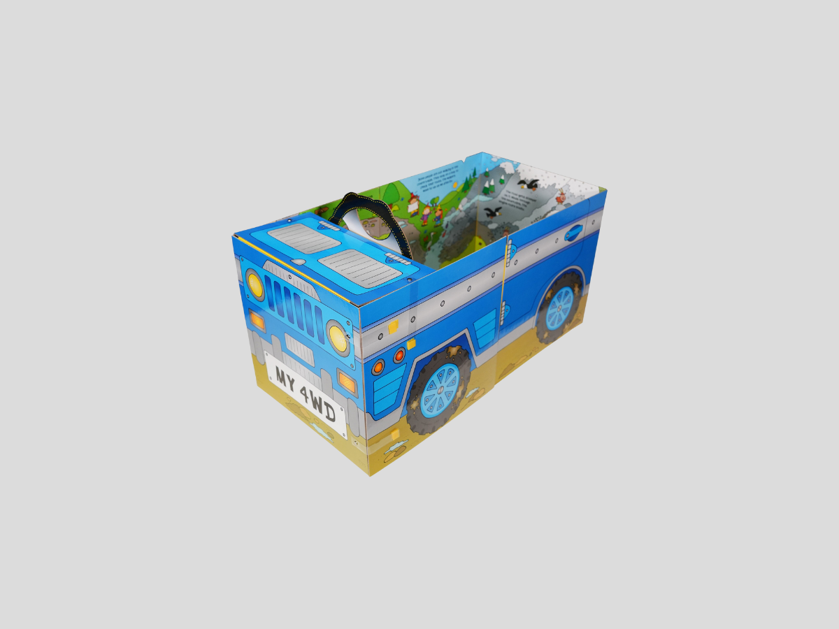 Convertible Four Wheel Drive Novelty book