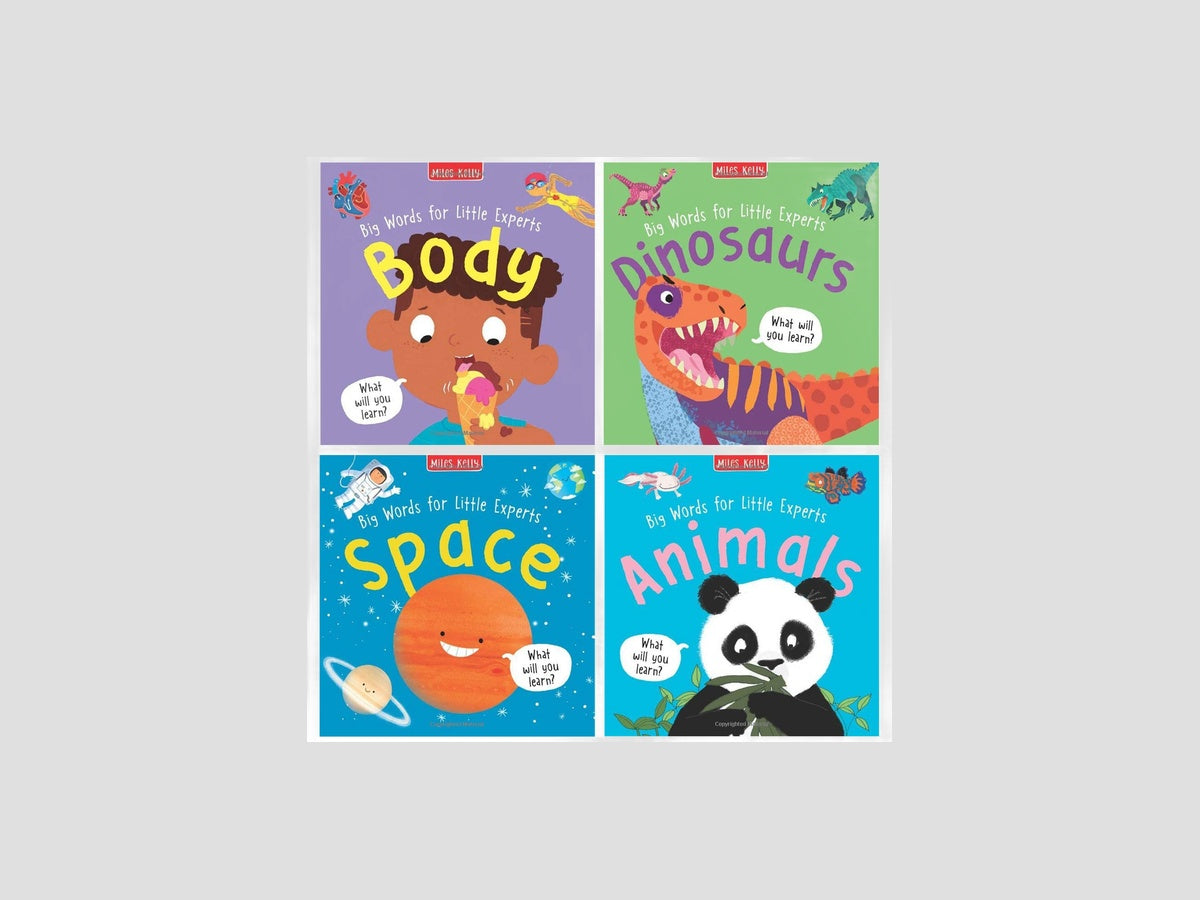 Big Words for Little Experts 4 Books Collection - Ages 2+