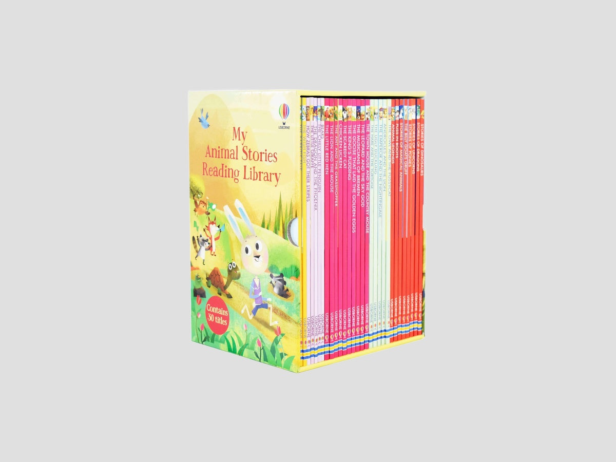 Usborne My Animal Stories Reading Library 30 Books Collection